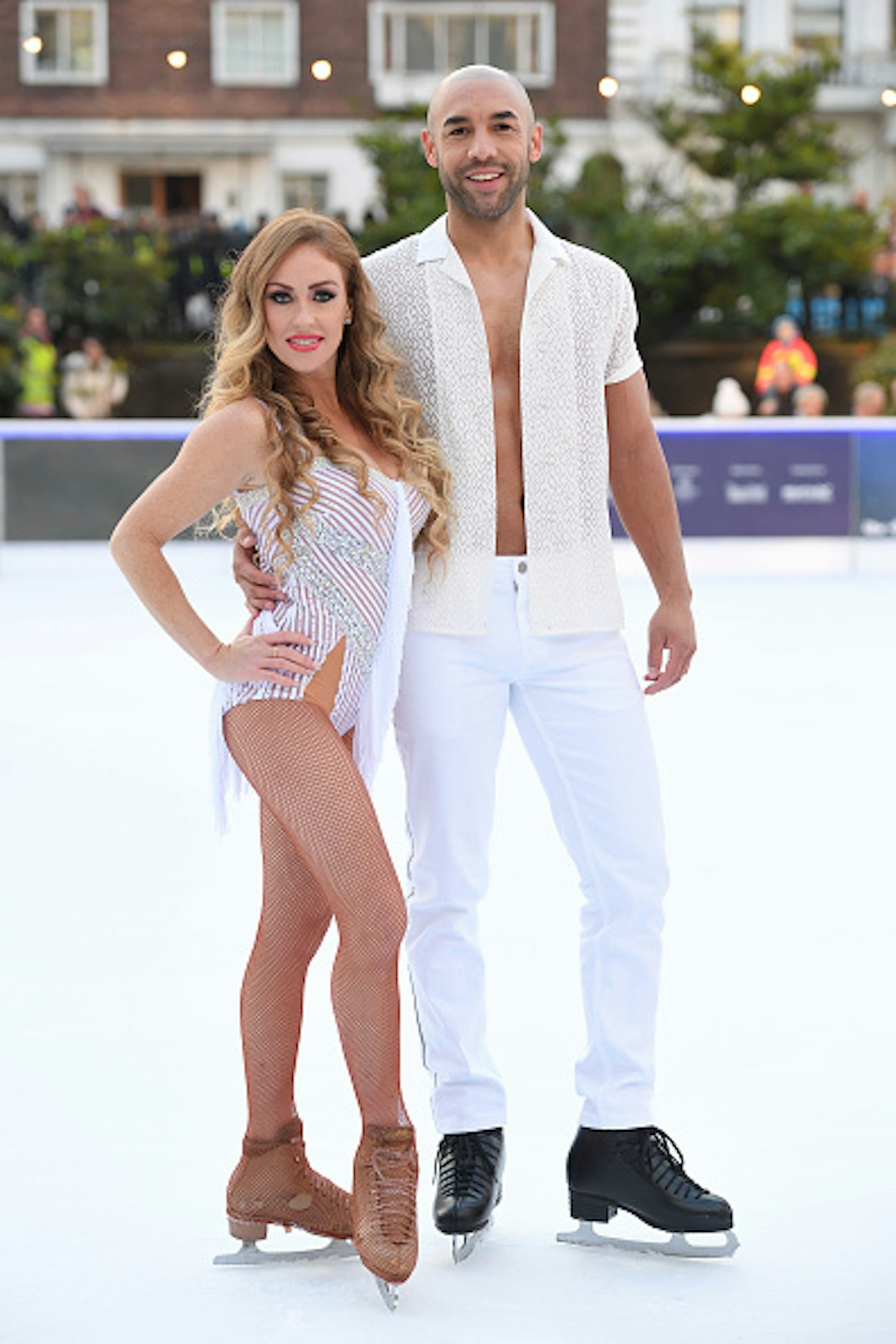 Alex Beresford and dance partner Brianne Delcourt