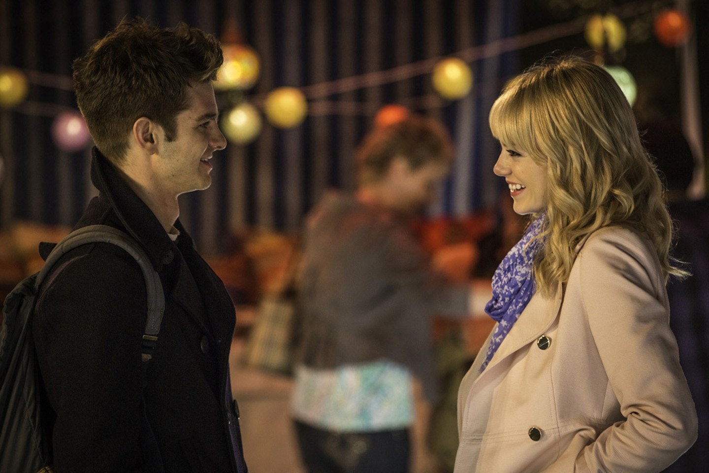 Emma Stone and Andrew Garfield