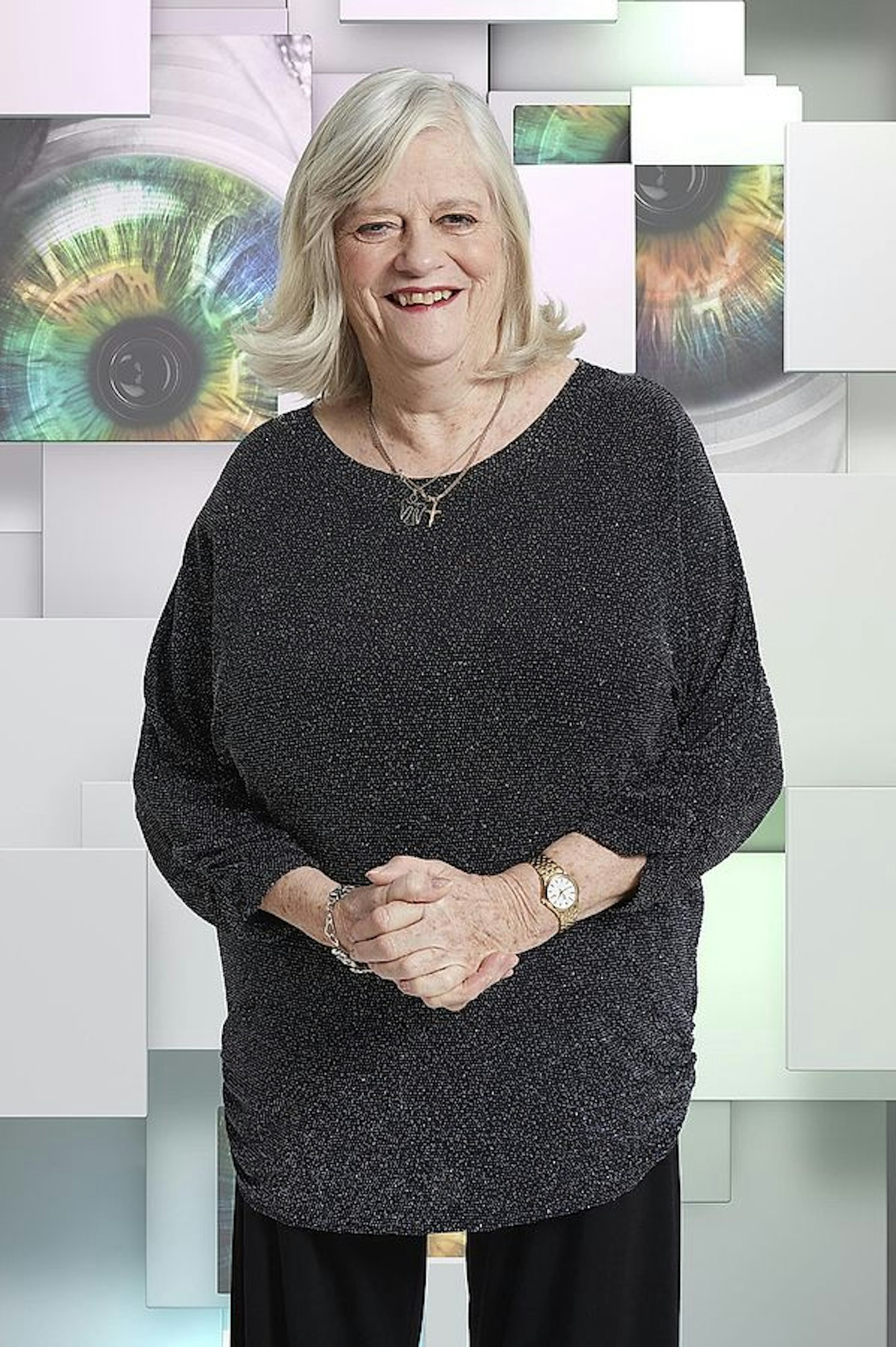 Ann Widdecombe in CBB 2018 promotional shot