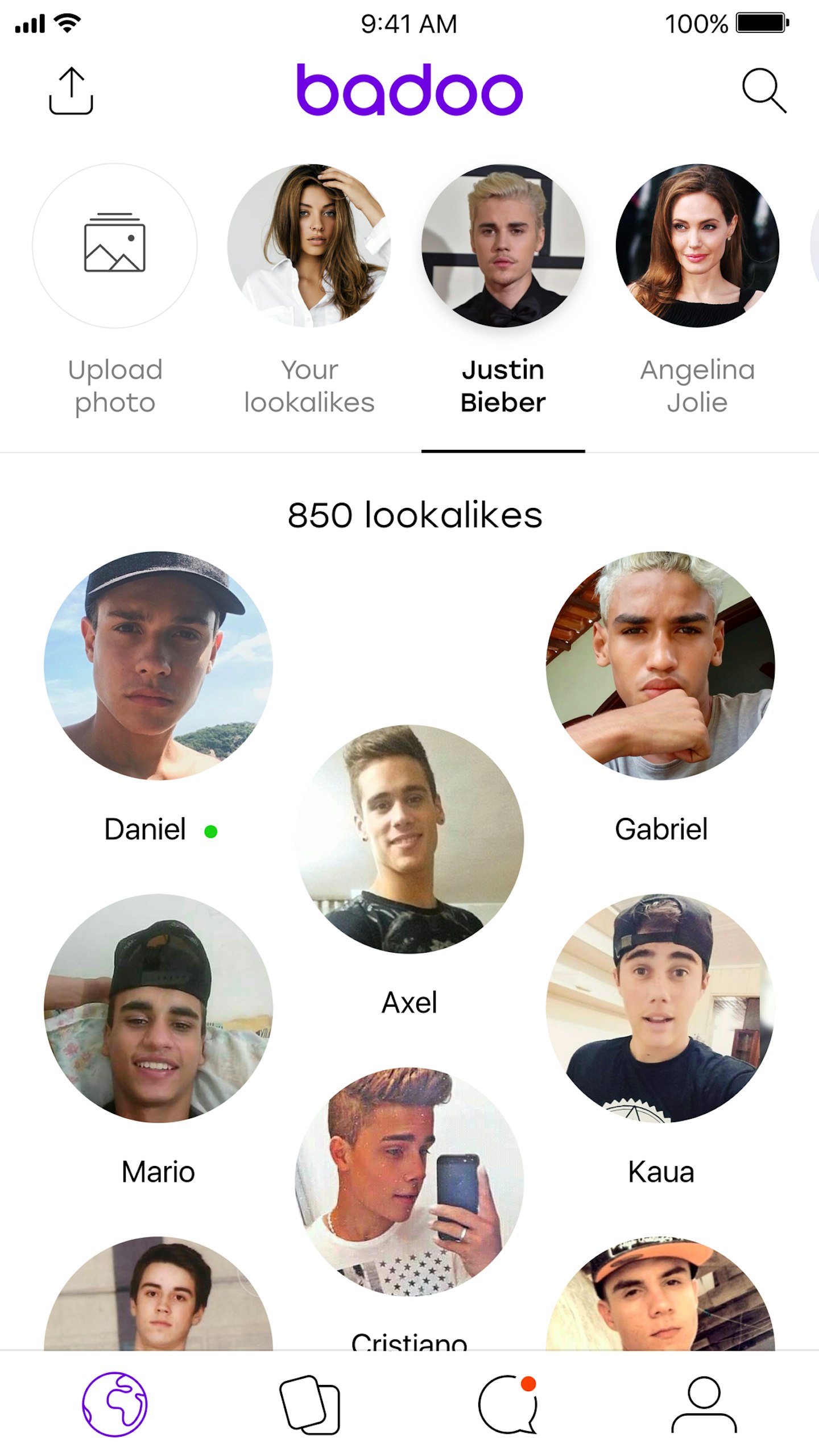 badoo-celeb-lookalikes-justin-bieber