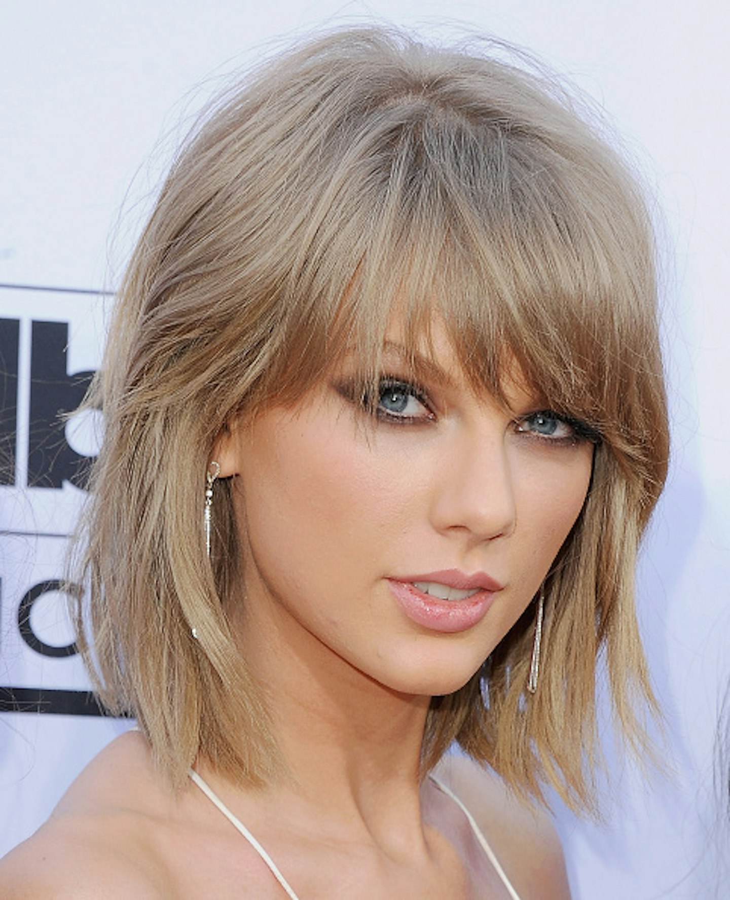 Celeb Taylor Swift fringe hair