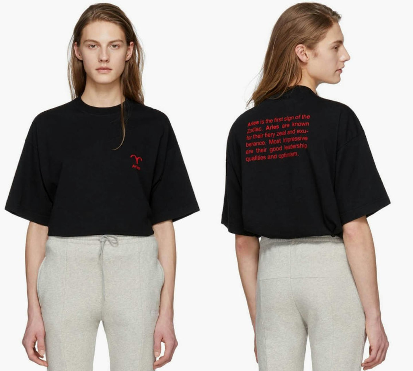 Vetements’ Zodiac T-Shirts Are So Cool And Now You And Your Boyfriend Can Match