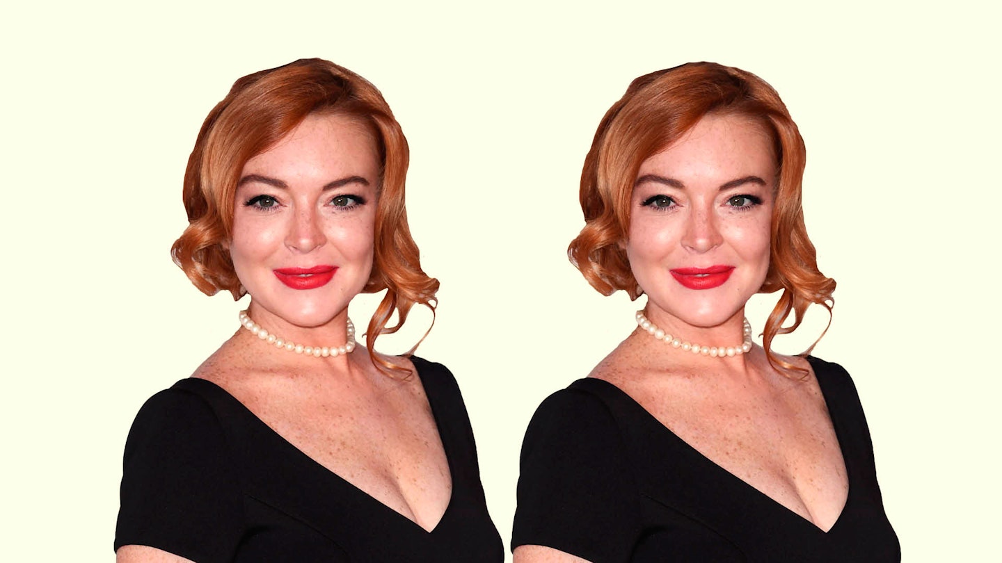 First Pics Of Lindsay Lohan’s New Make-Up Line