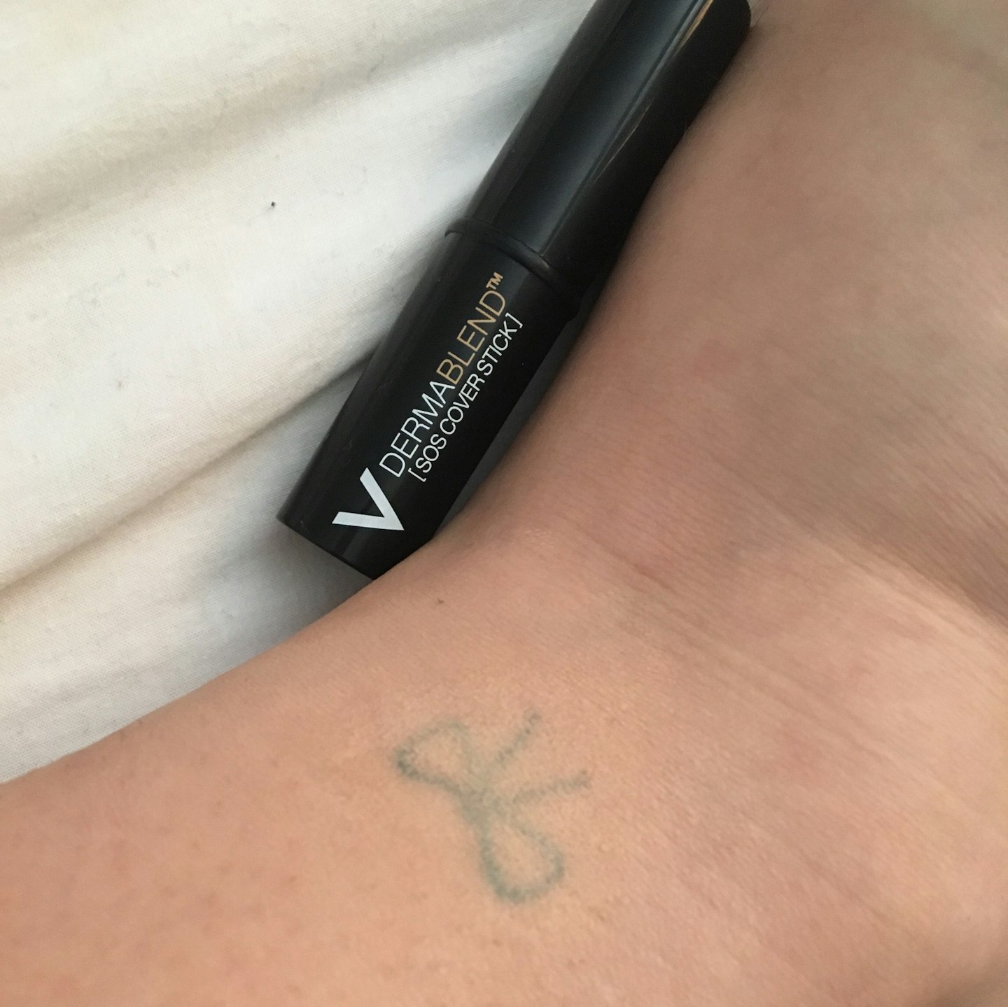 Testing Concealers To Cover Tattoo