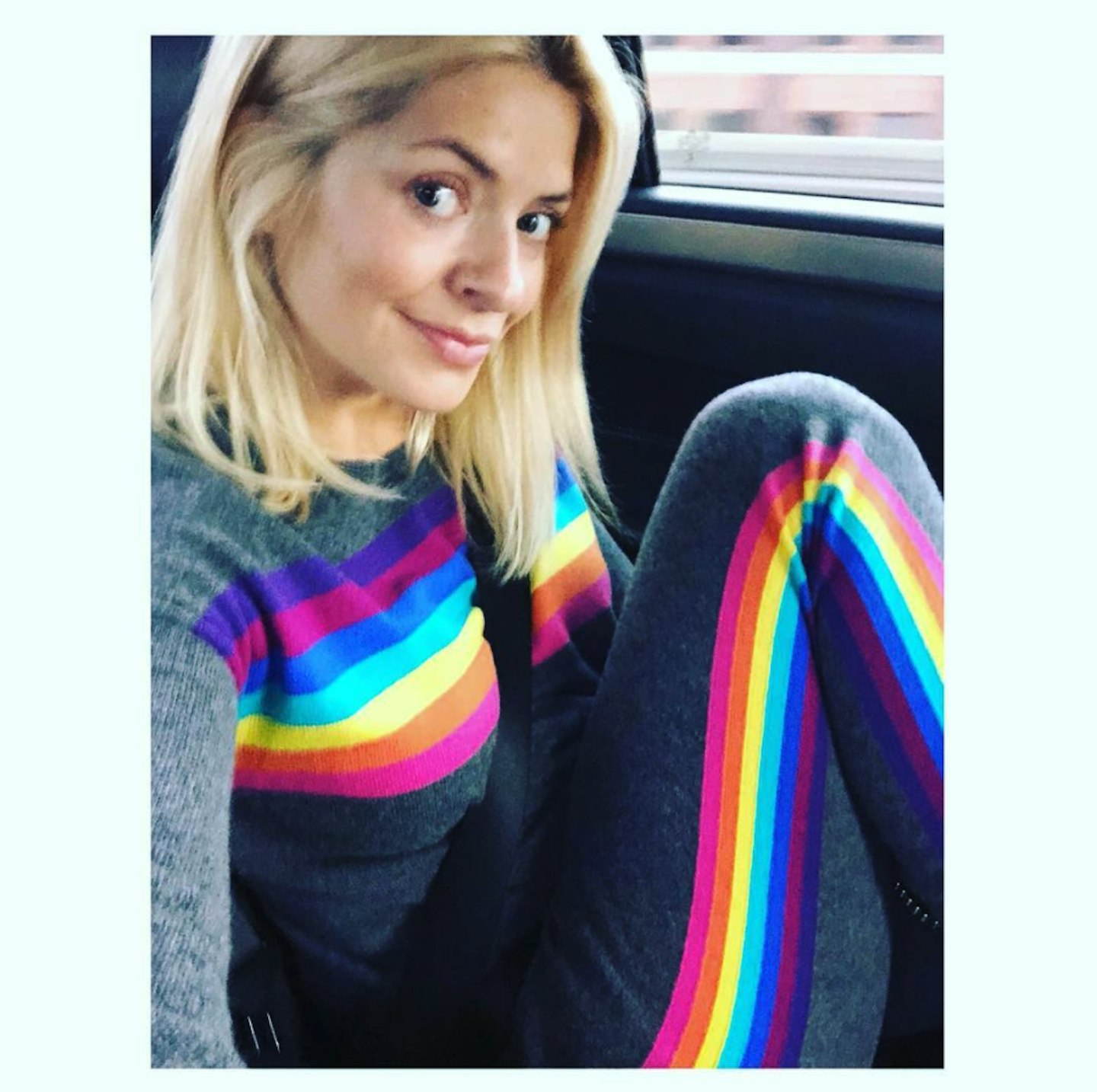 Holly Willoughby Rainbow Outfits