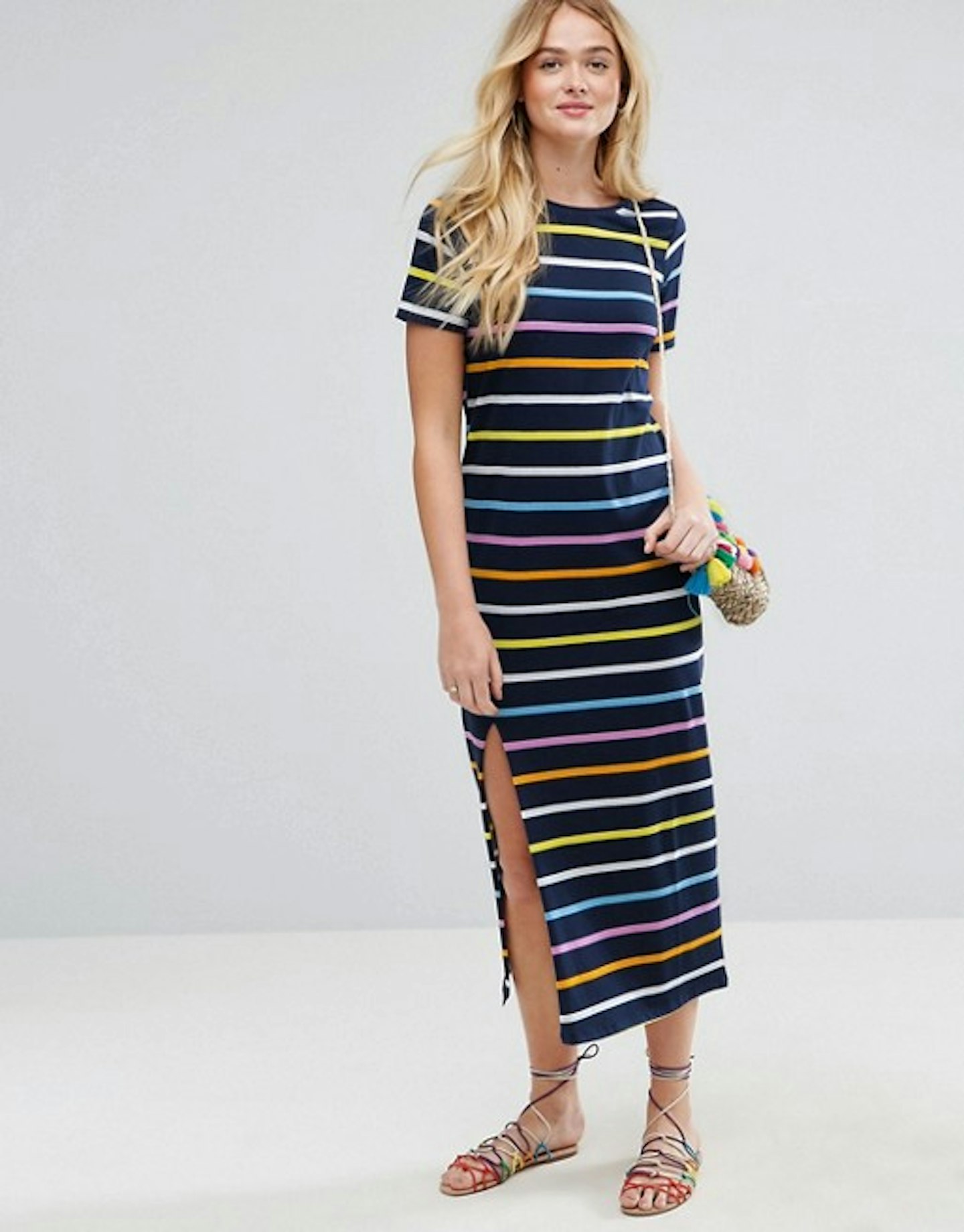 ASOS Rainbow Maxi Dress