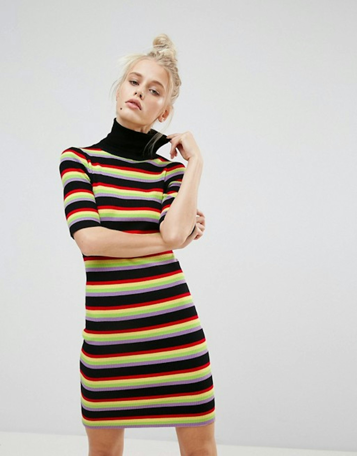 E.L.K Rainbow Knitted Dress