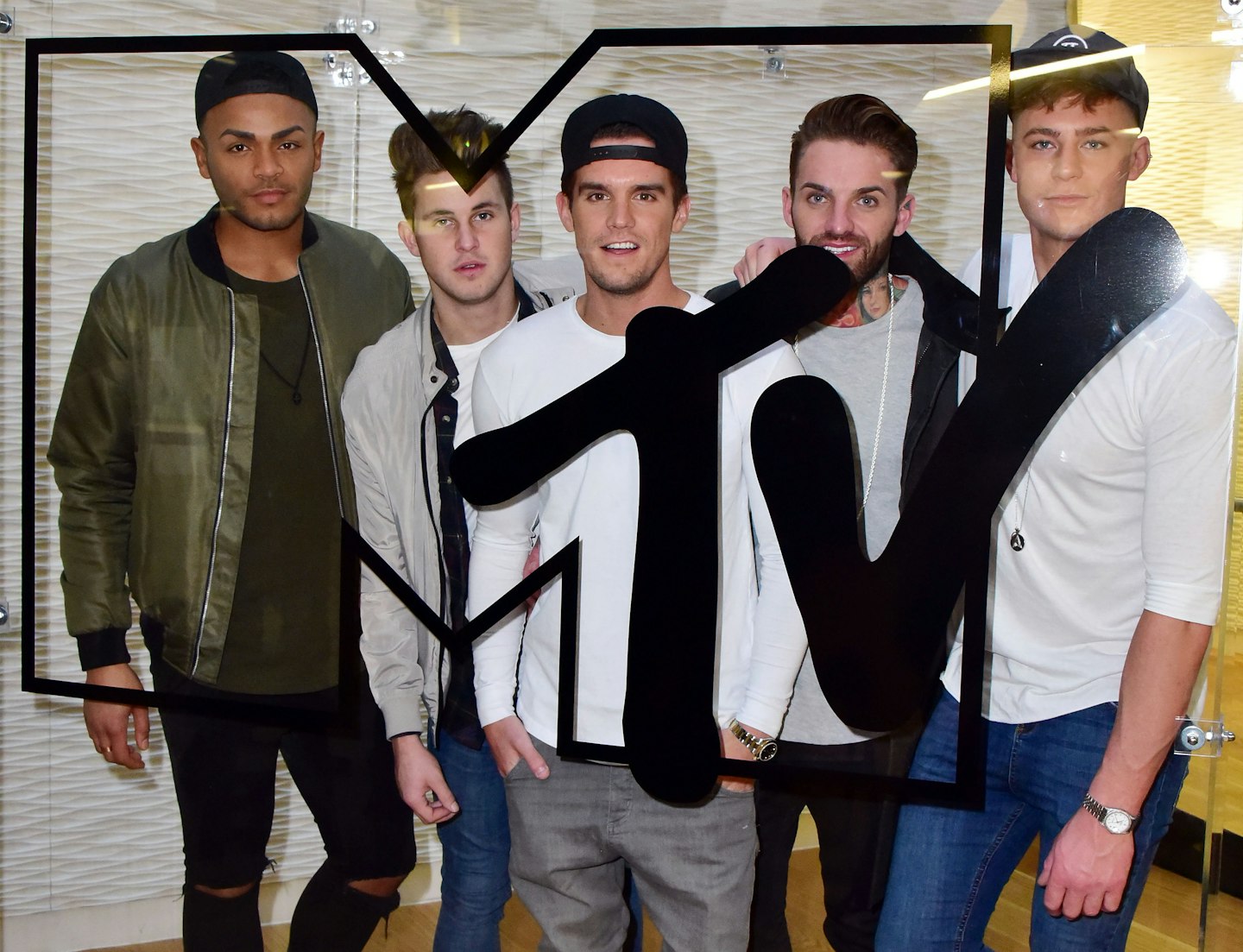 Geordie Shore cast at MTV studios