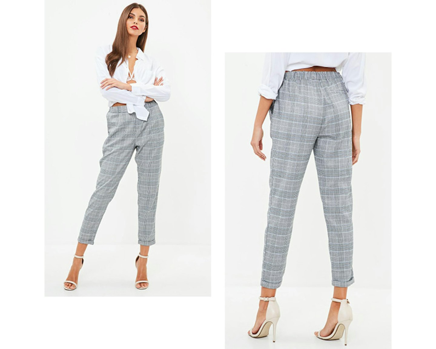 We've Spotted Silver Trousers All Over Instagram