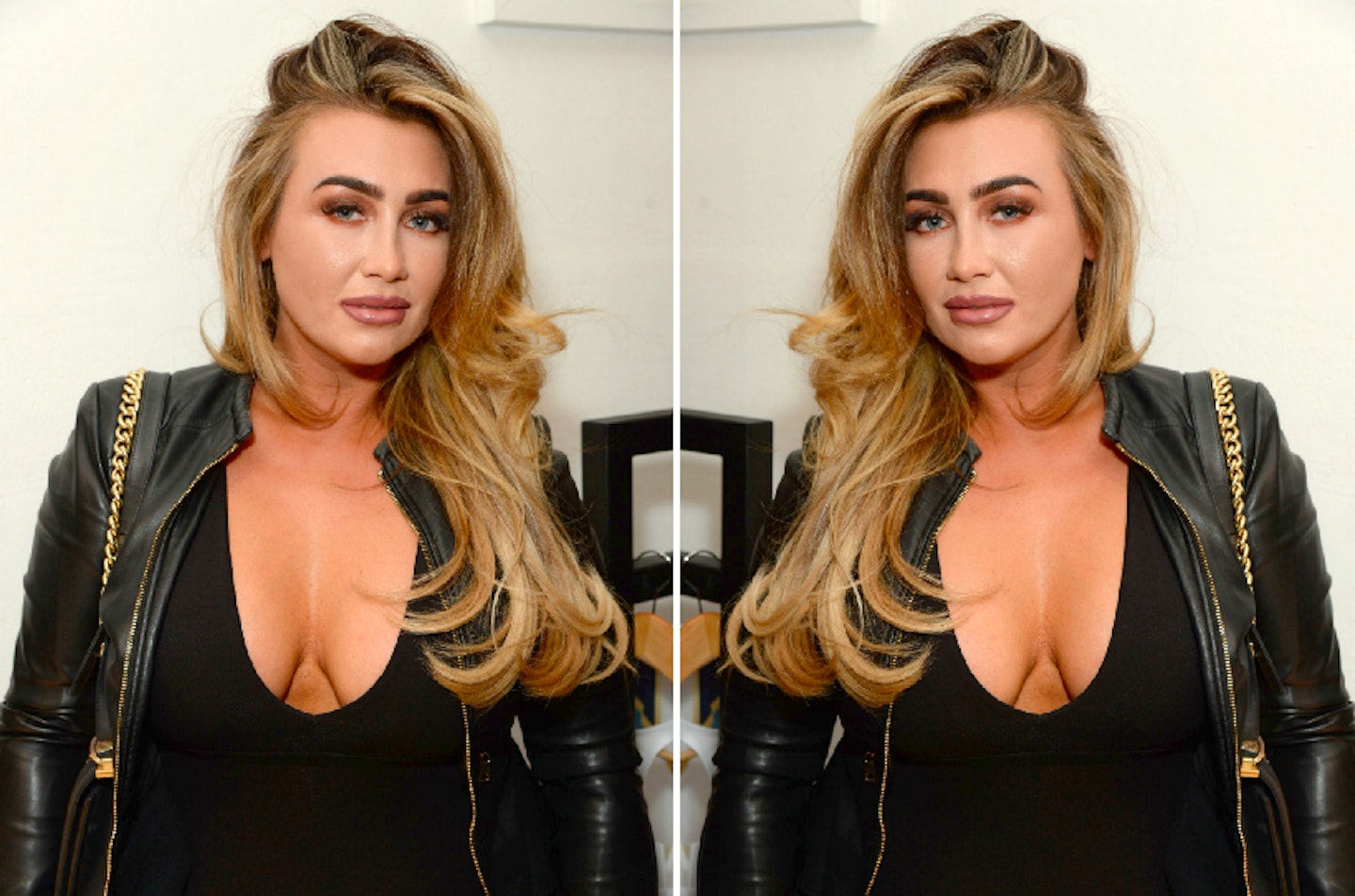 Lauren Goodger displays her curves in chic jumpsuit and gets back