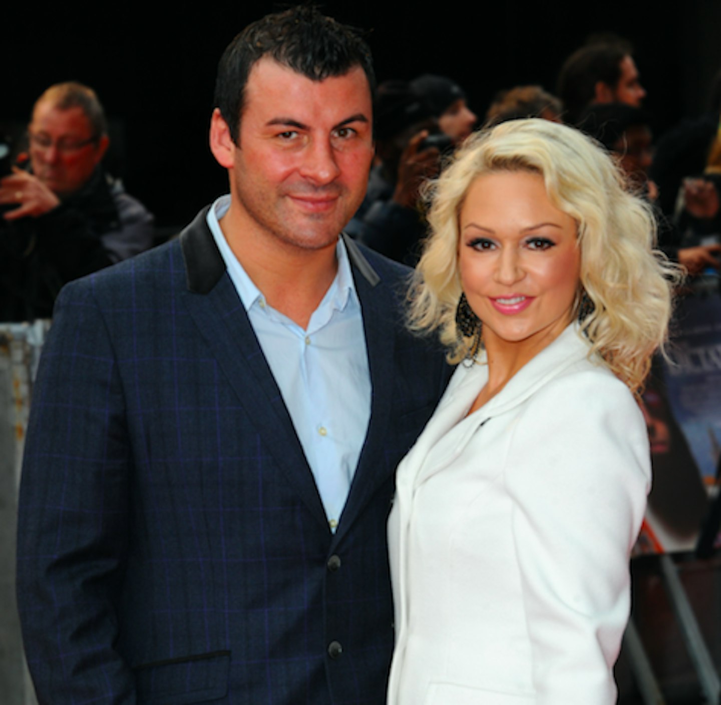 Joe Calzaghe and Kristina Rihanoff