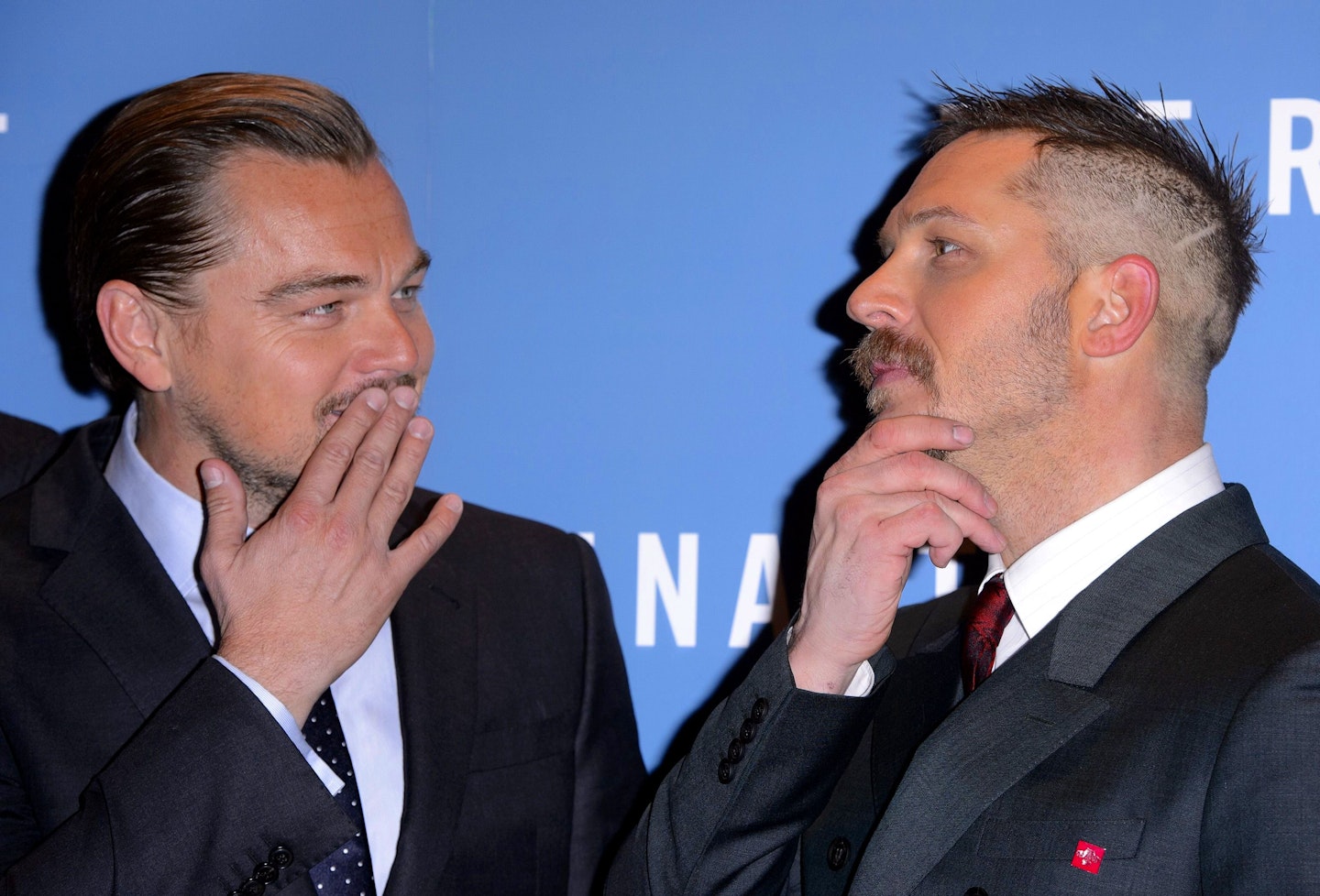 Leonardo DiCaprio and Tom Hardy 