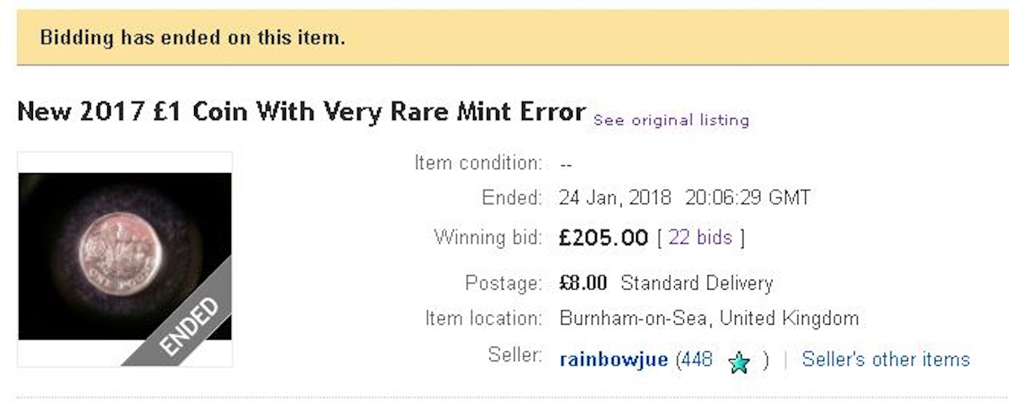 Change Checker/eBay