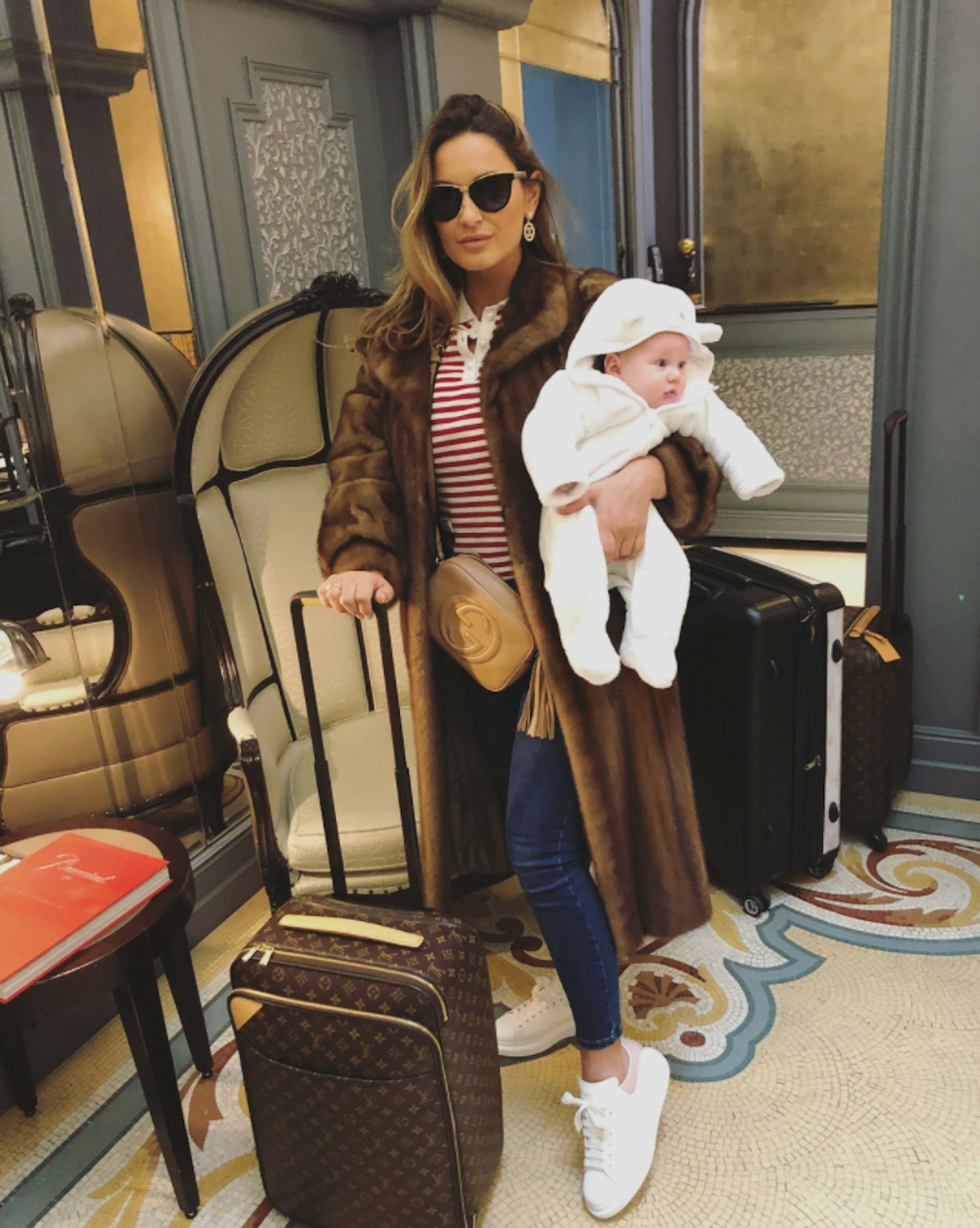 Sam and Billie Faiers' trip in Paris