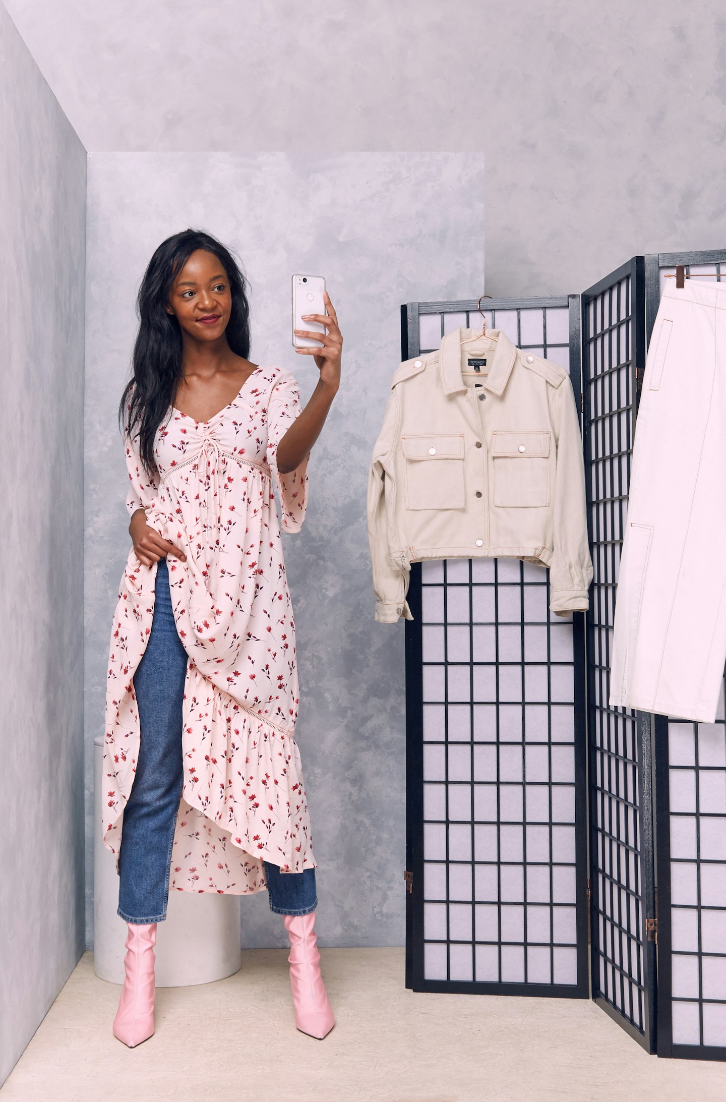 Changing Room Selfies Topshop Denim