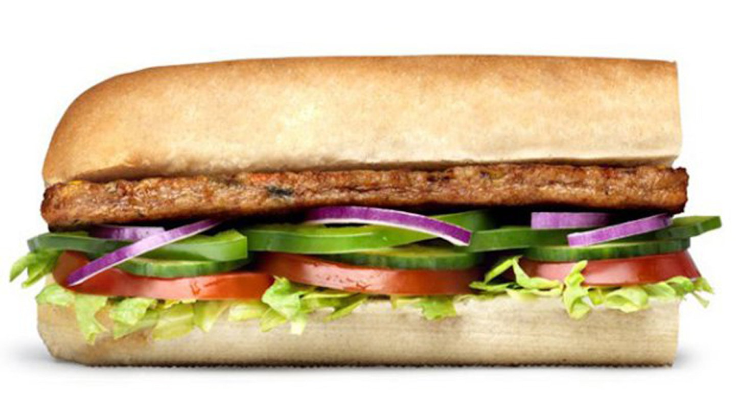 Subway vegan 'steak' sandwich