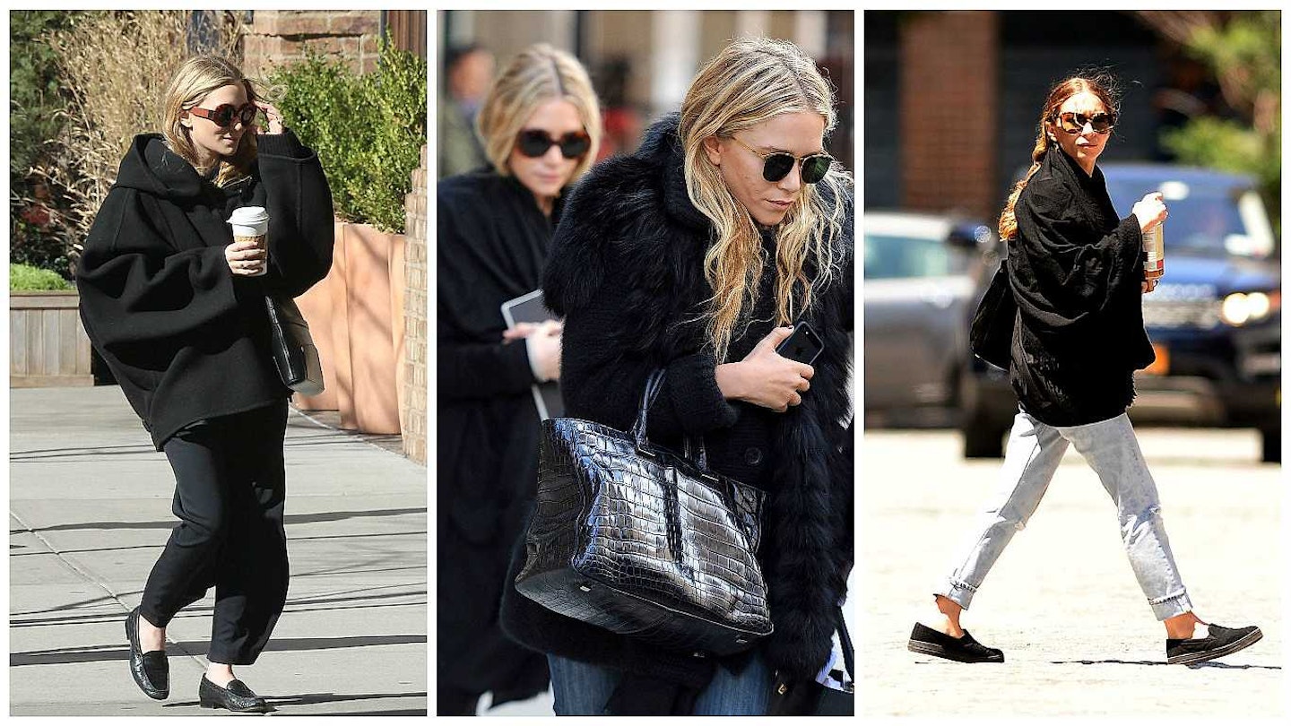 The Olsen twins in layers