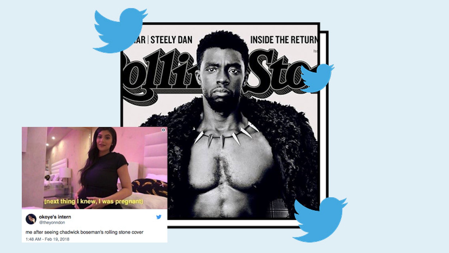 Chadwick Boseman Is On The Cover Of Rolling Stone And People Can’t Deal