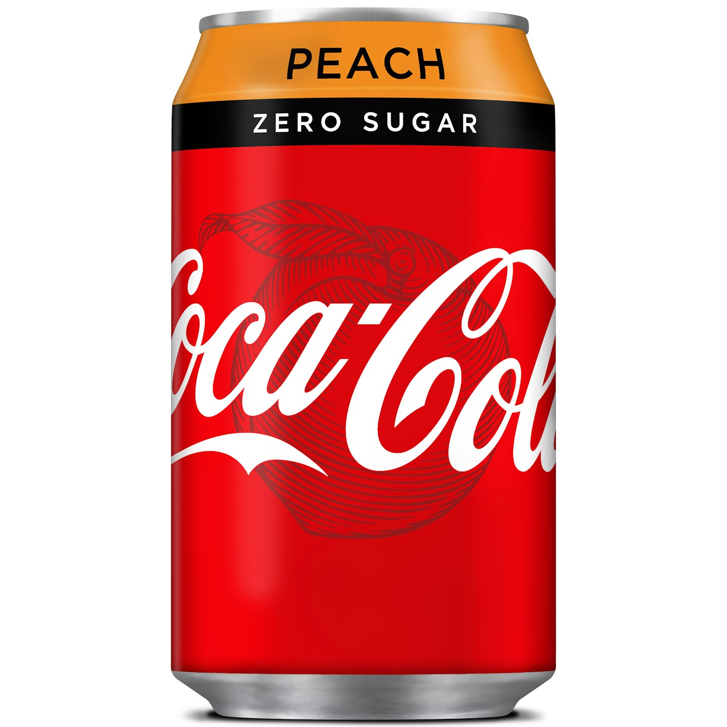 Coca-Cola peach flavour