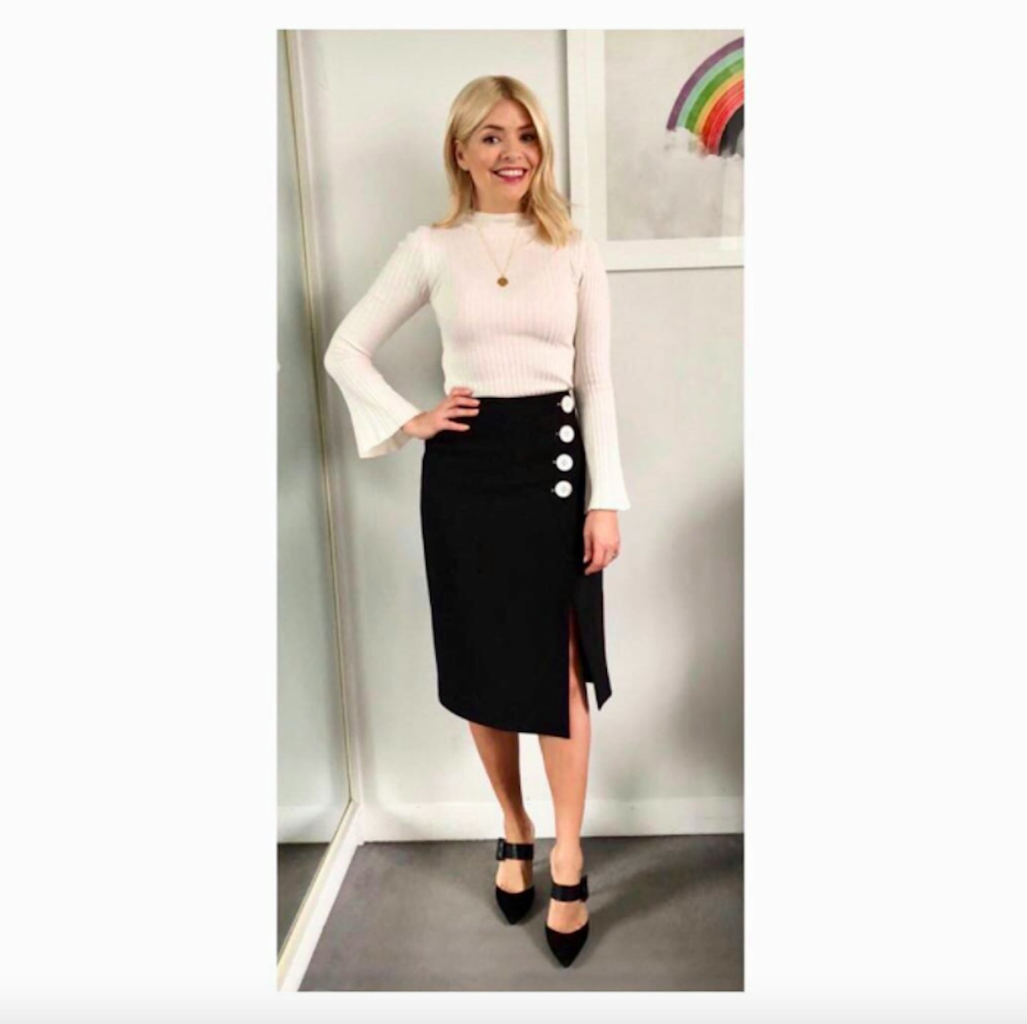 Holly willoughby this morning outfit March 12