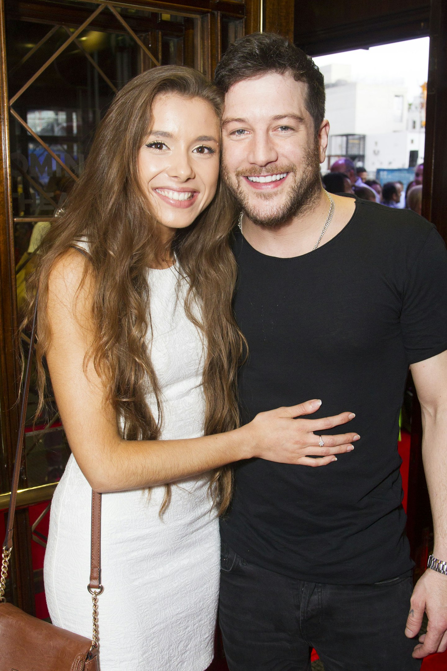 Matt Cardle and Amber Hernaman
