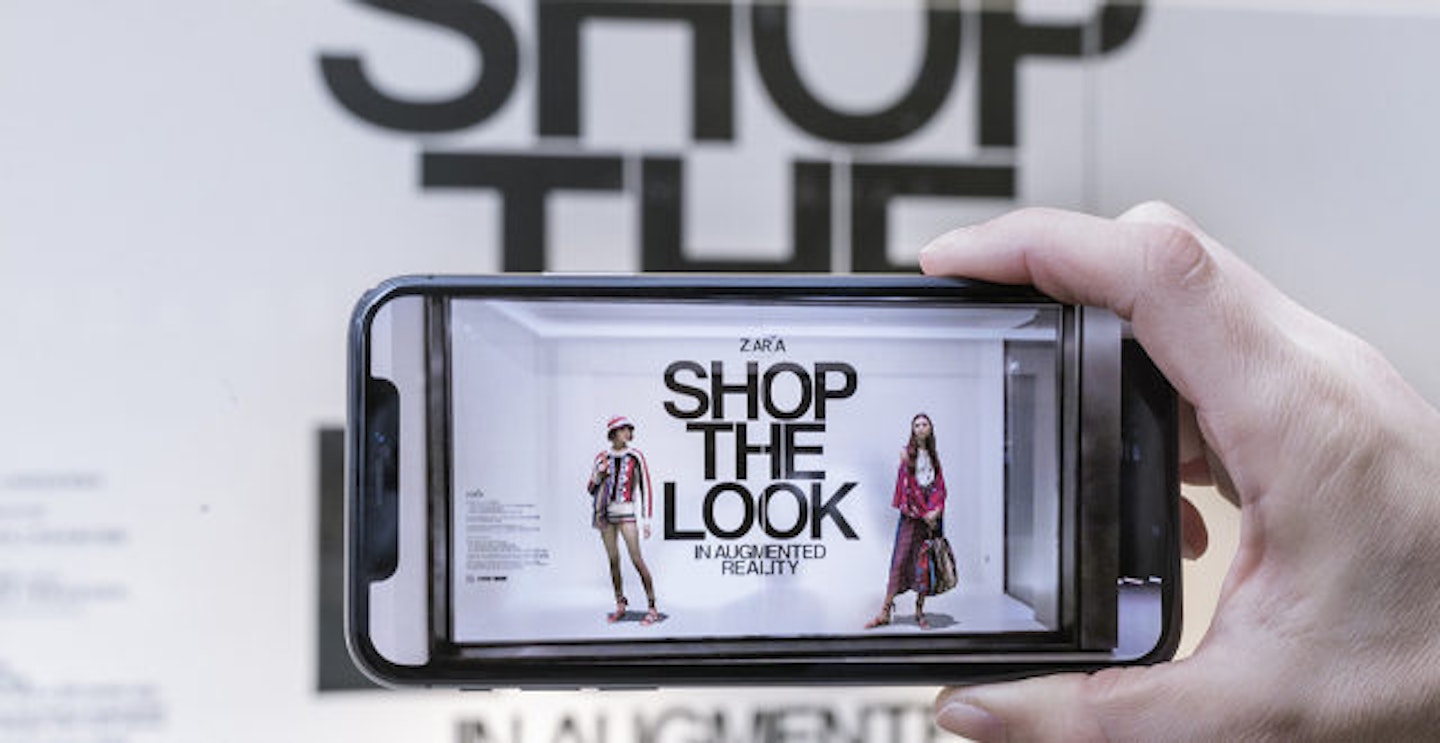 Zara Launch Augmented Reality App