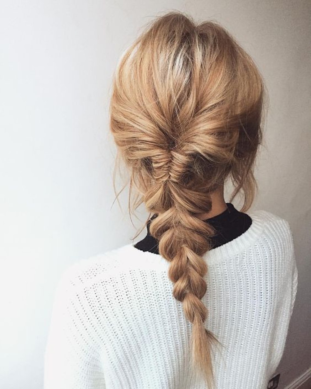 Fishtail Braid Hairstyle: How To, Step-By-Step and Pinterest ...
