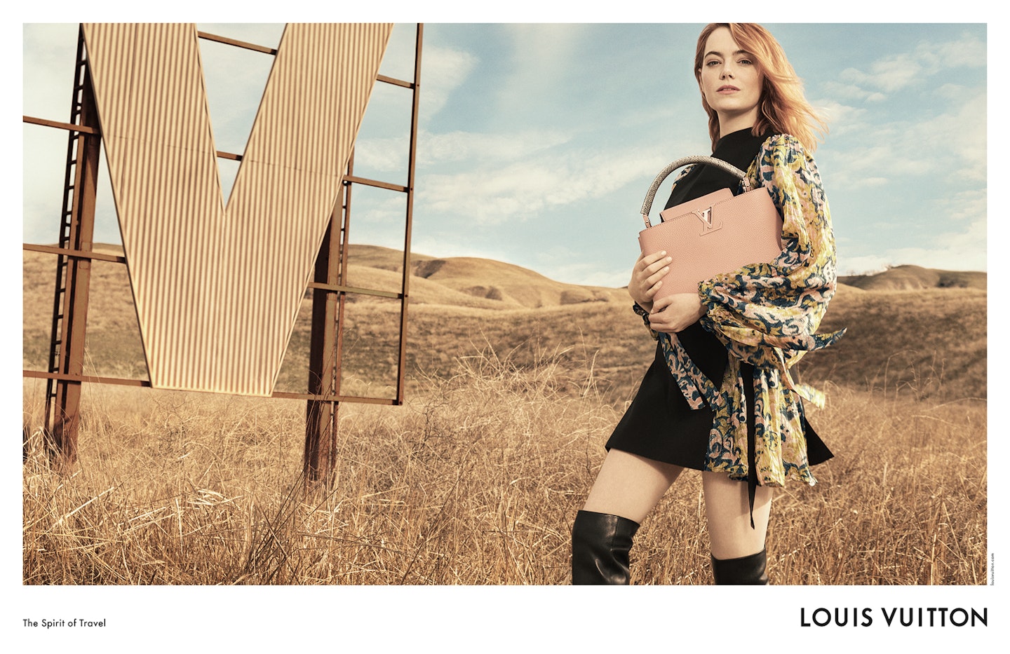 Emma Stone Louis Vuitton Handbag Campaign 2018