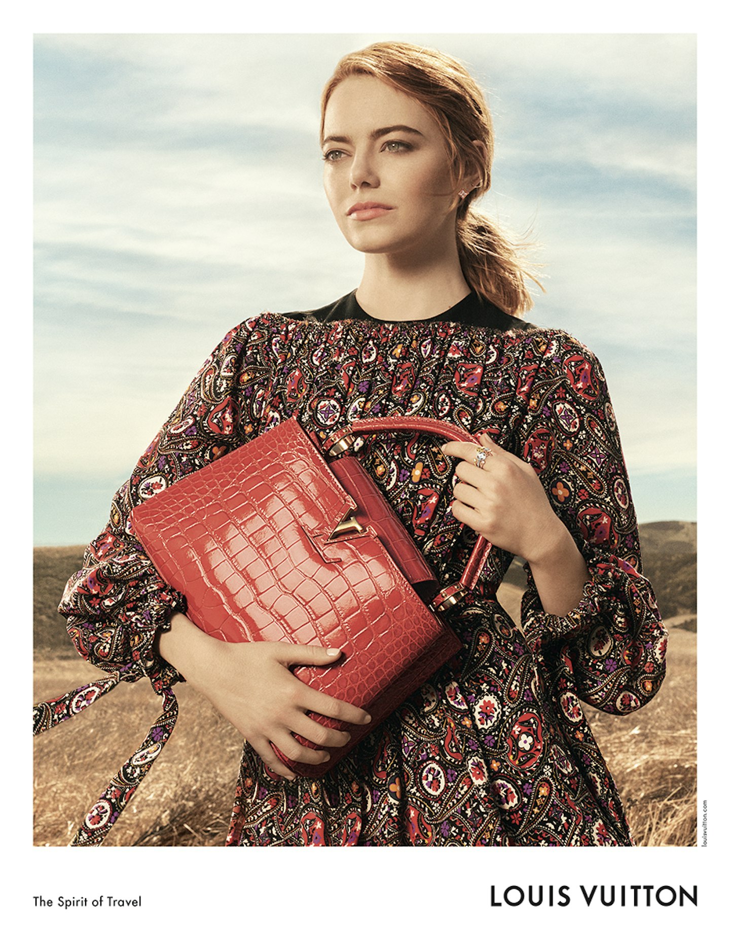 Louis Vuitton New Classics campaign starring Emma Stone, Alicia
