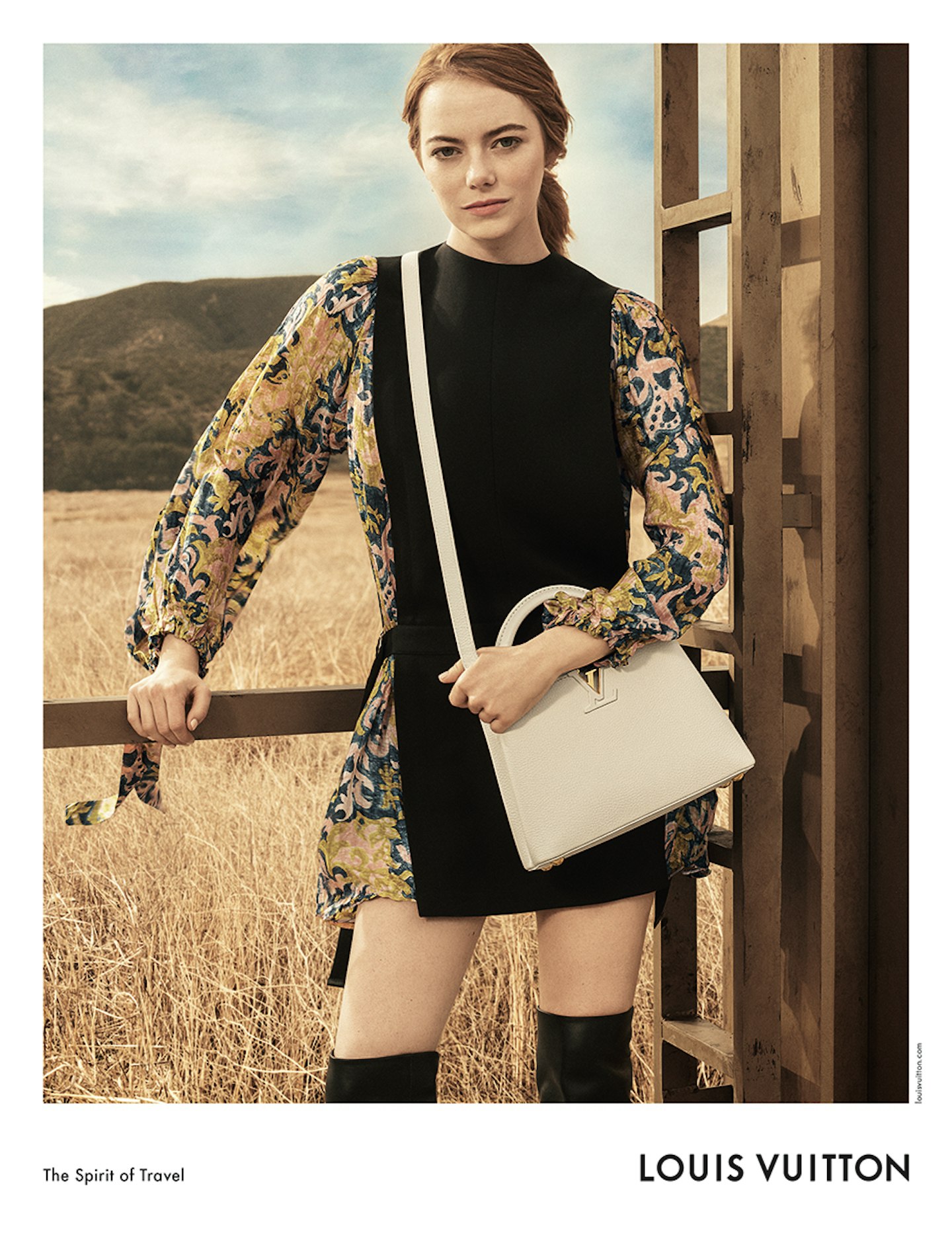 Just in: Emma Stone's first fragrance campaign for Louis Vuitton