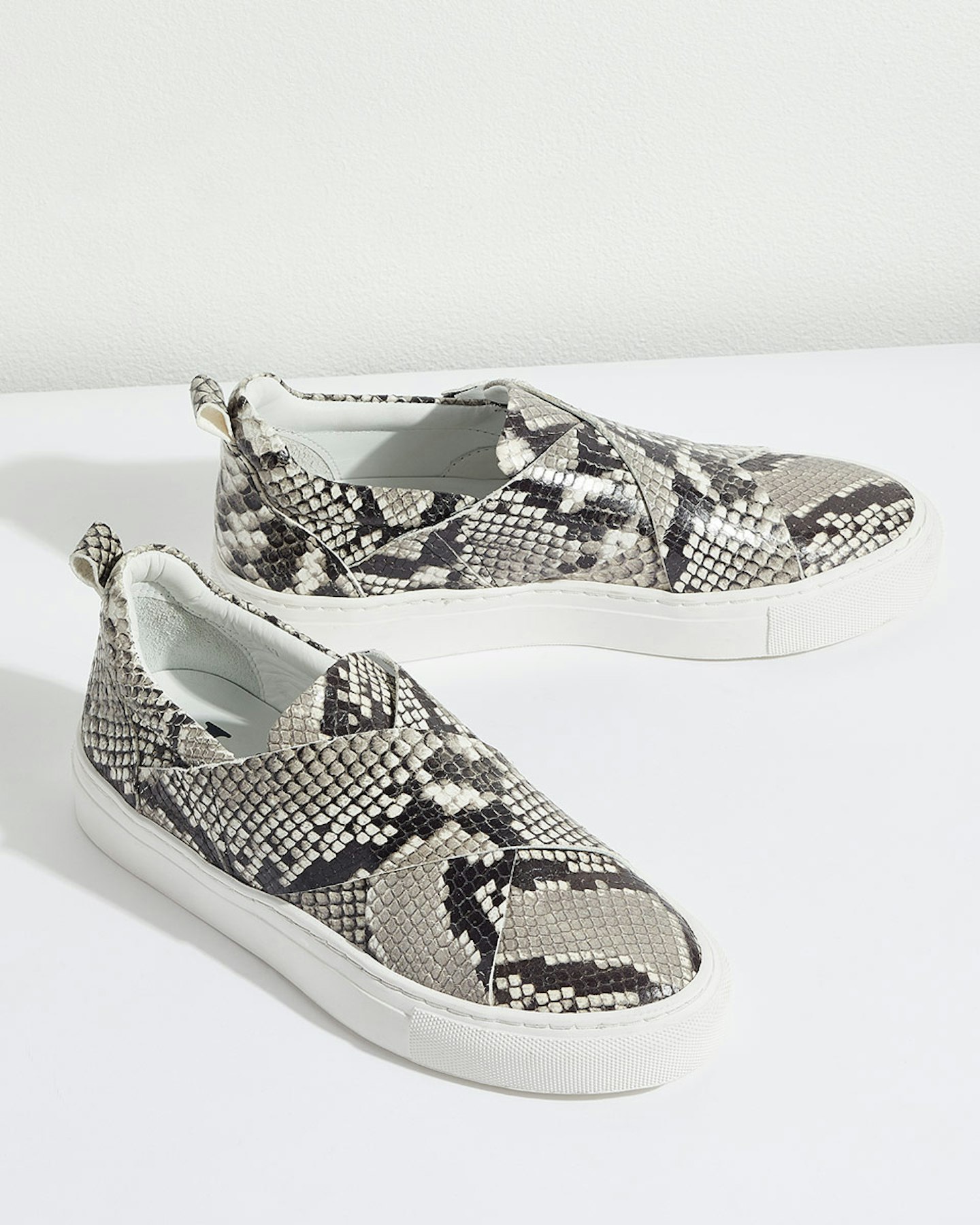 Jigsaw Olivia Snake Trainers