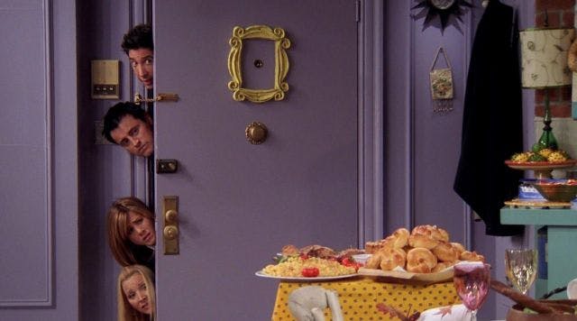 Why Monica Geller's Friends Apartment Was Painted Purple