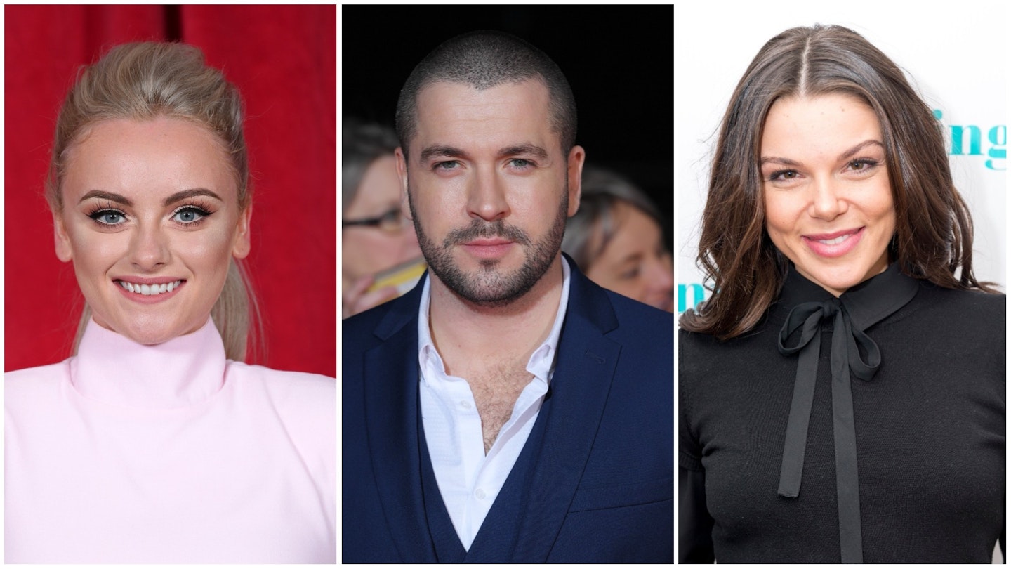  Katie McGlynn, Shayne Ward and Faye Brookes