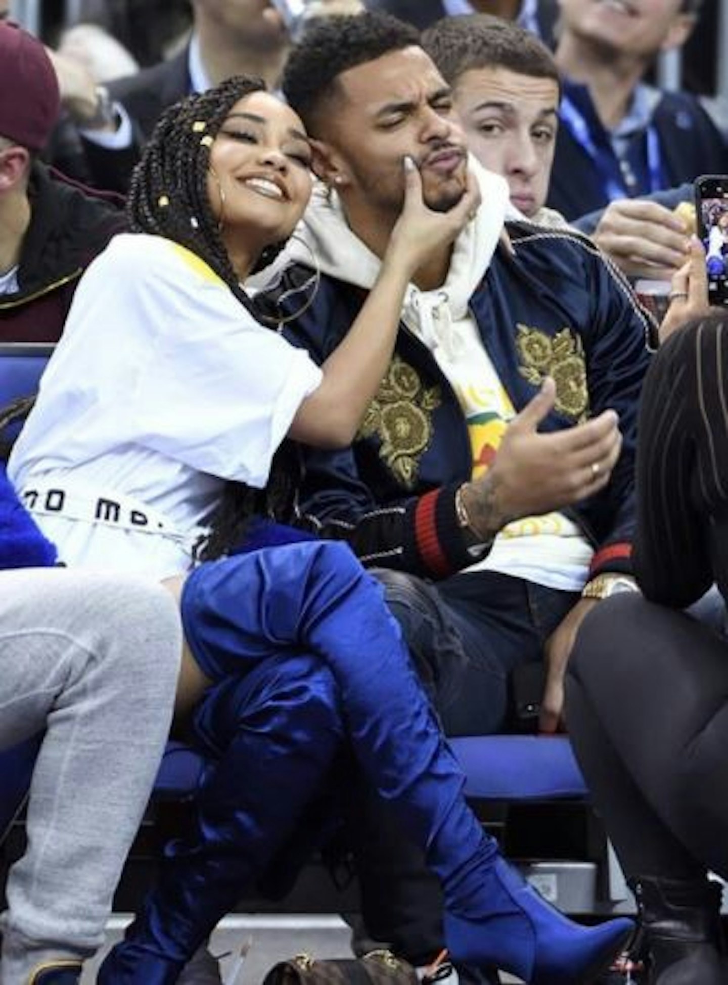 Leigh-Anne Pinnock and Andre Grey