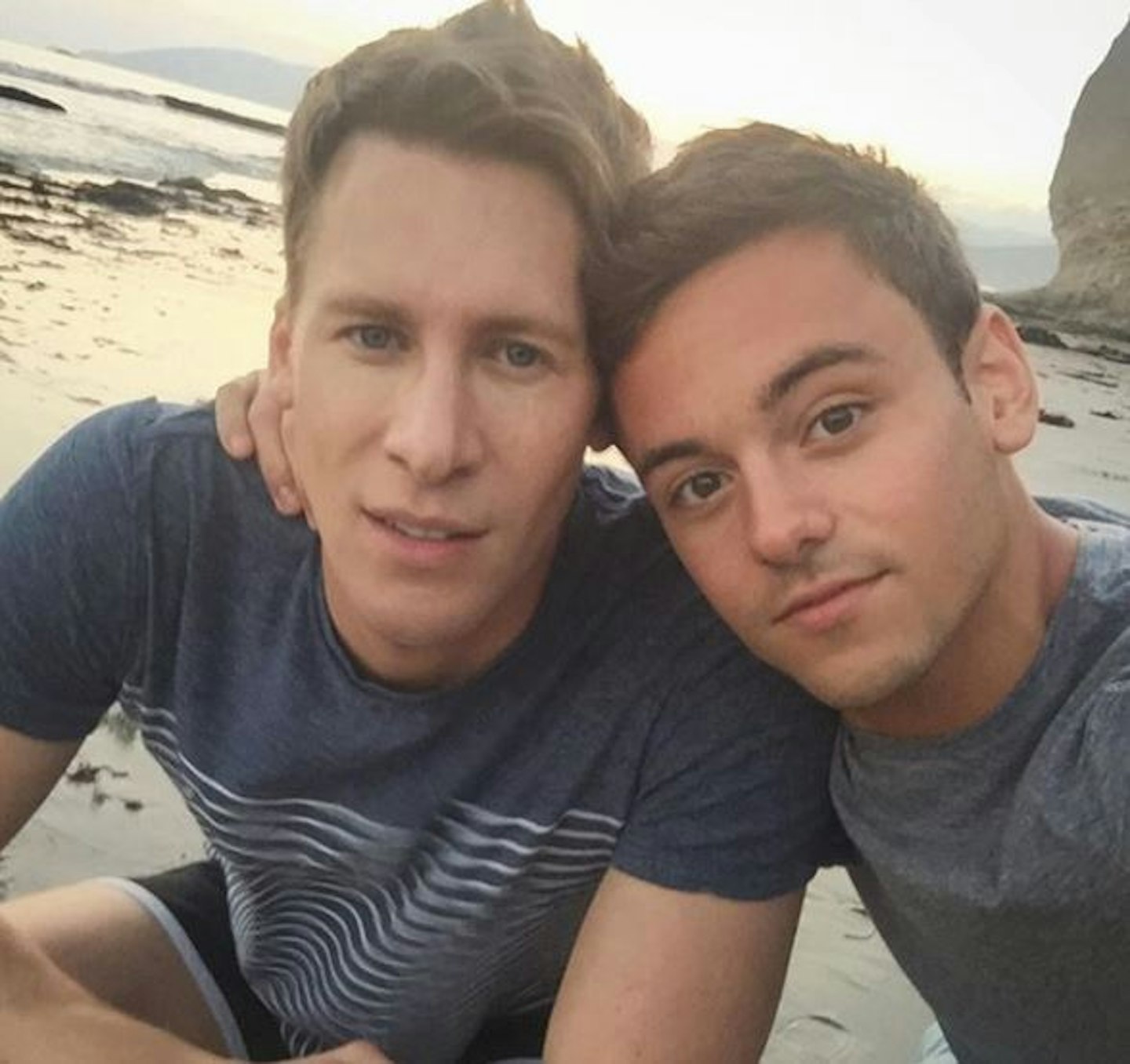 Tom Daley and Dustin Lance Black