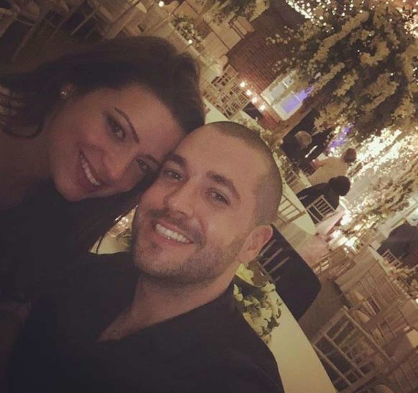 Sophie Austin and Shayne Ward