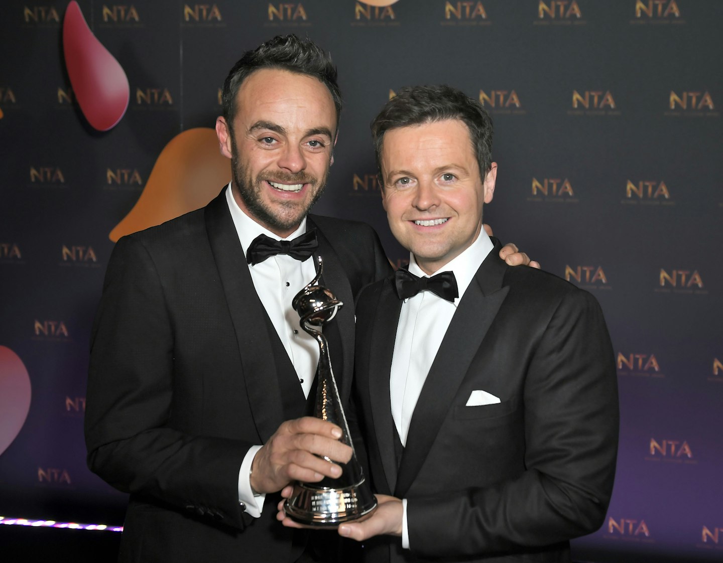 Ant and Dec at the NTAs 2018