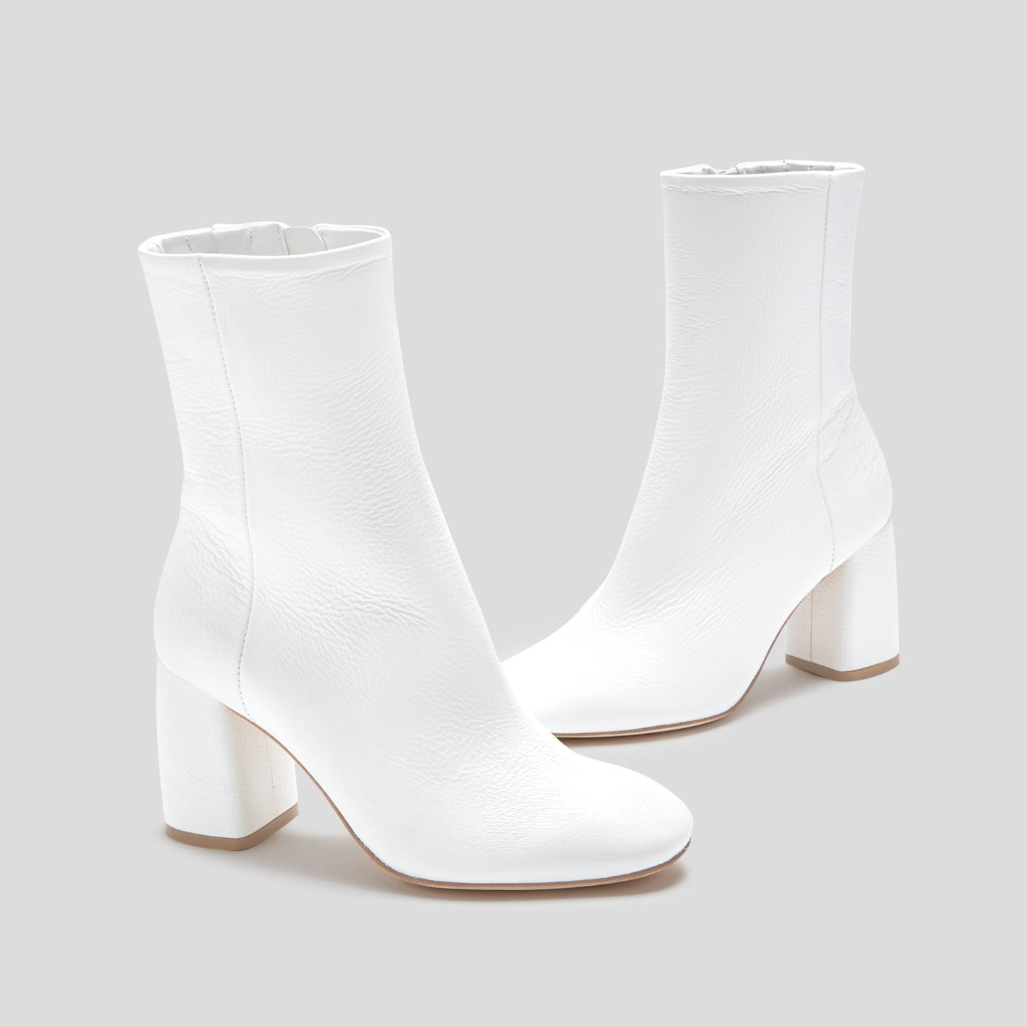 Miista White Boots