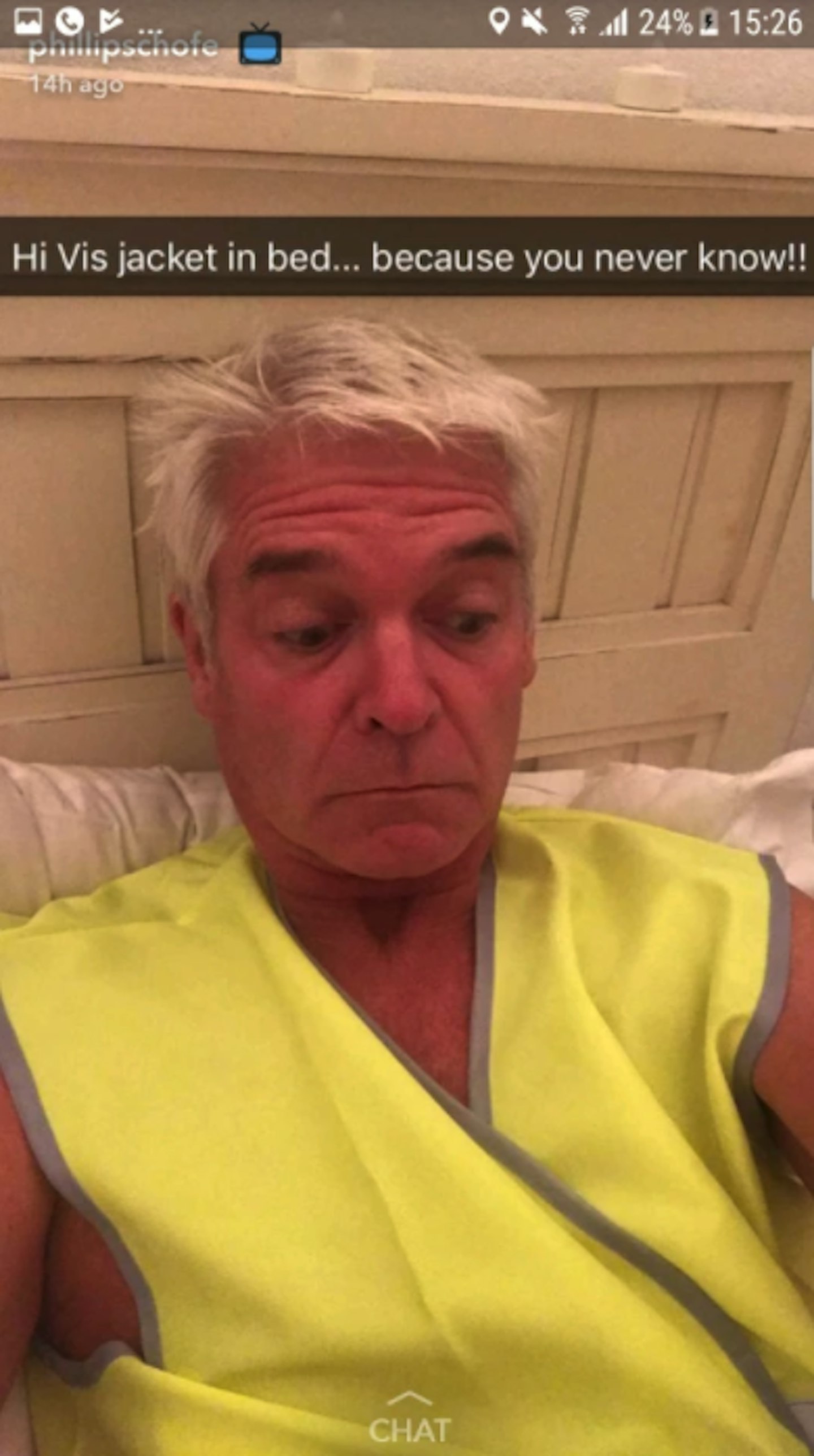 phillip schofield snapchat name