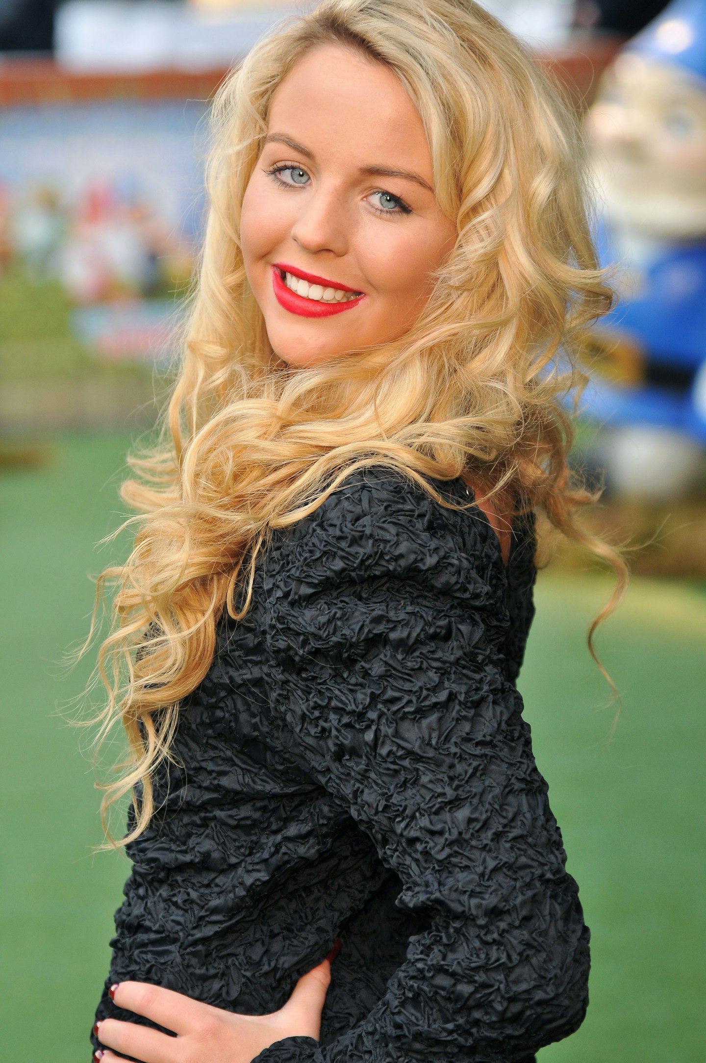 Lydia at the 'Gnomeo and Juliet' premiere