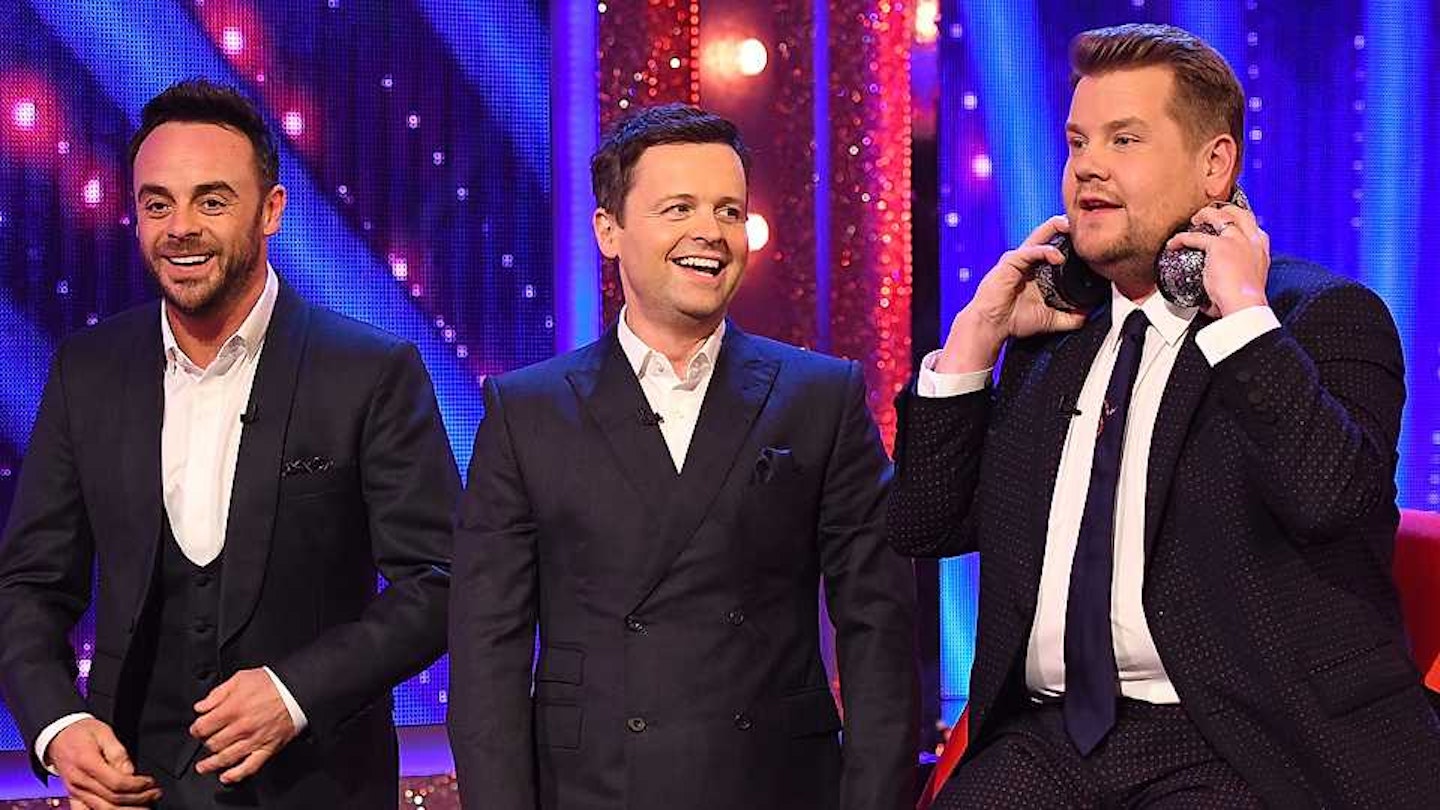 ant, dec and james corden