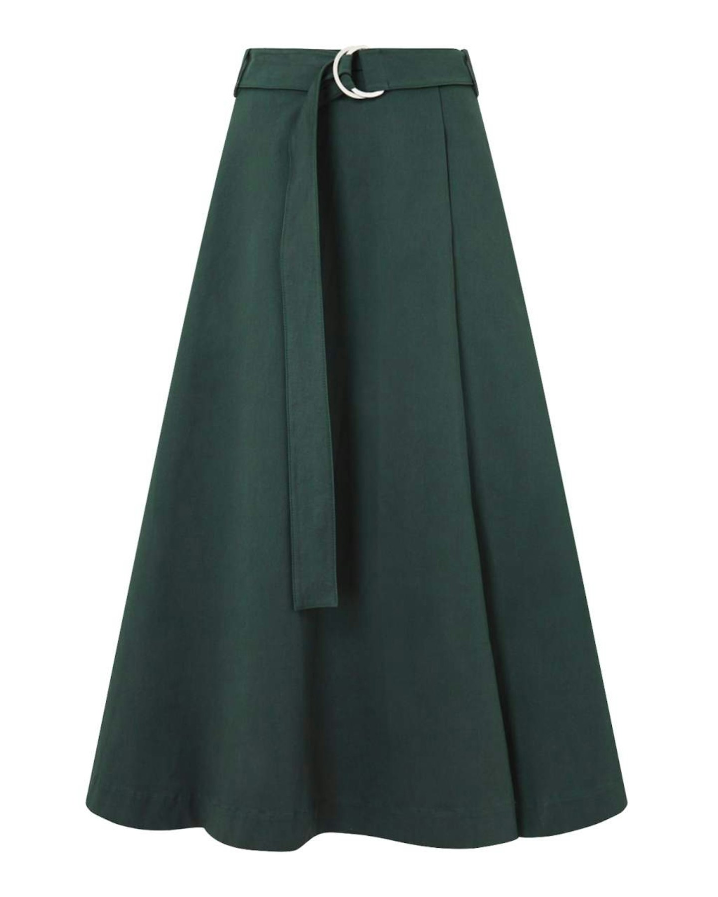 jigsaw-green-a-line-skirt