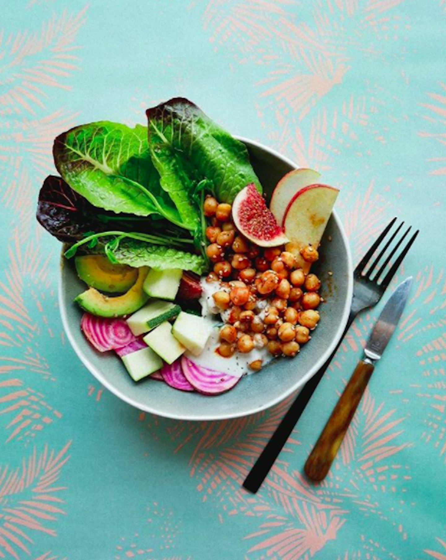 colourful vegan bowl