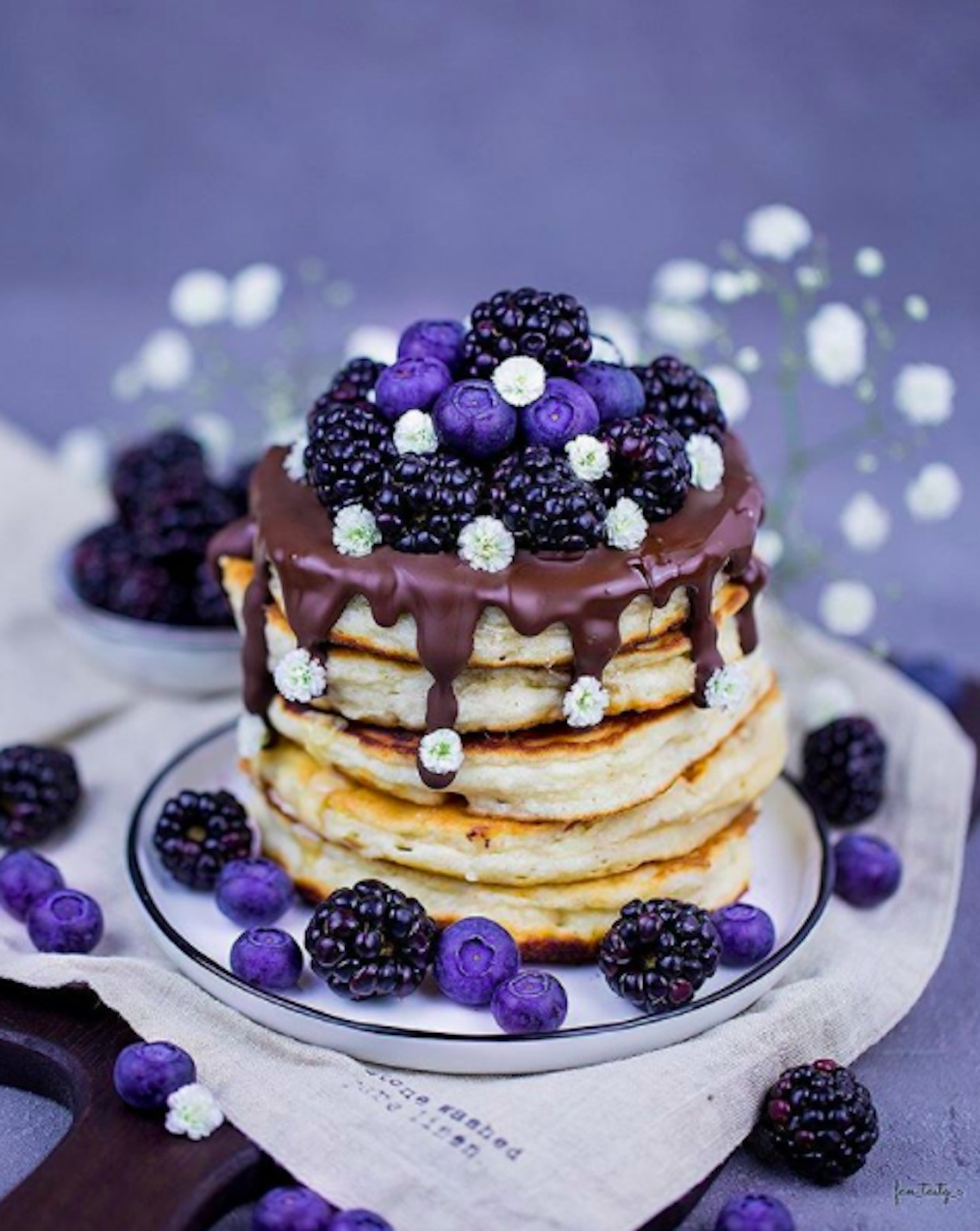 vegan pancakes food porn