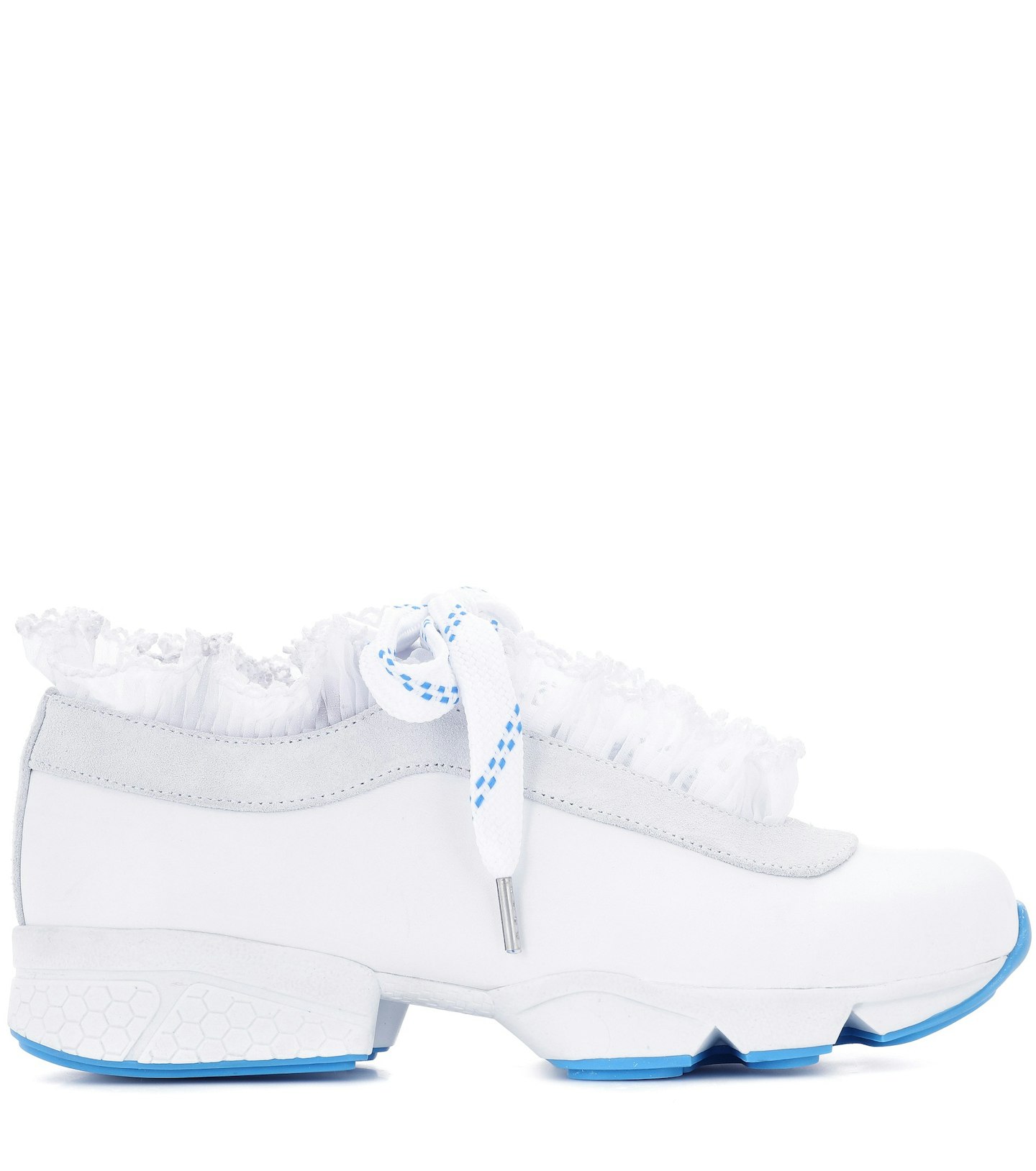 Augusta leather sneakers by Ganni, £250