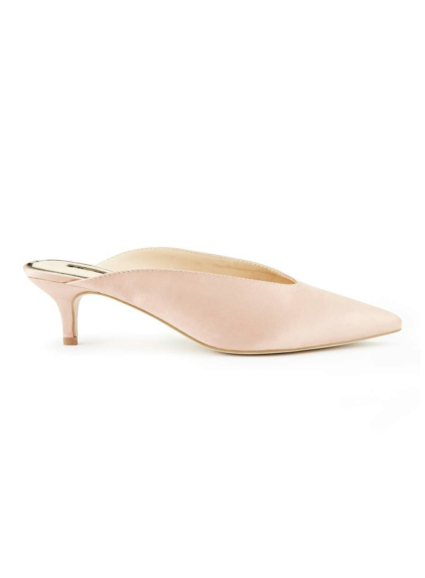 Lola satin mules by Miss Selfridge, £29