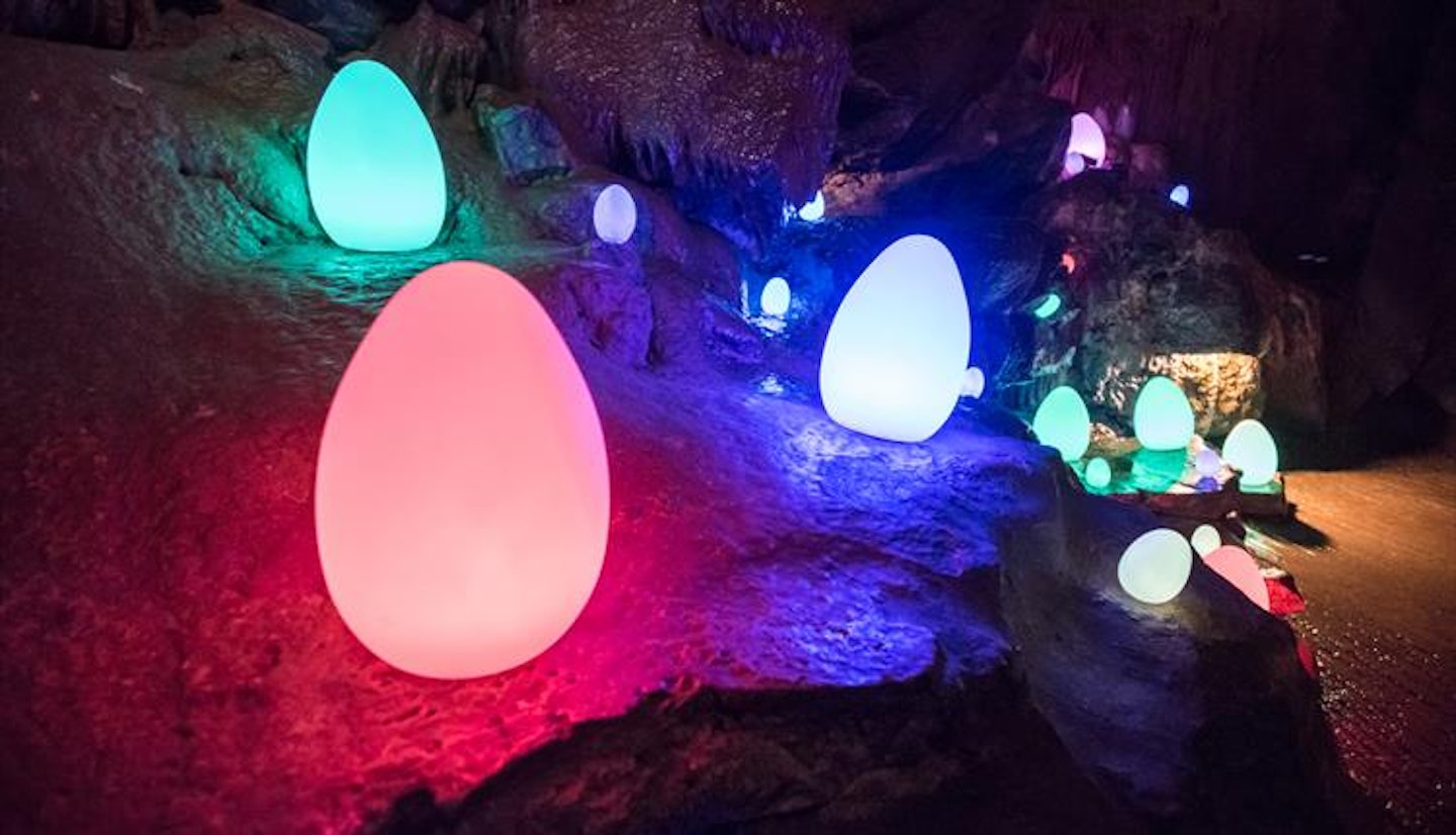 glow in the dark easter egg hunt cheddar gorge 2018