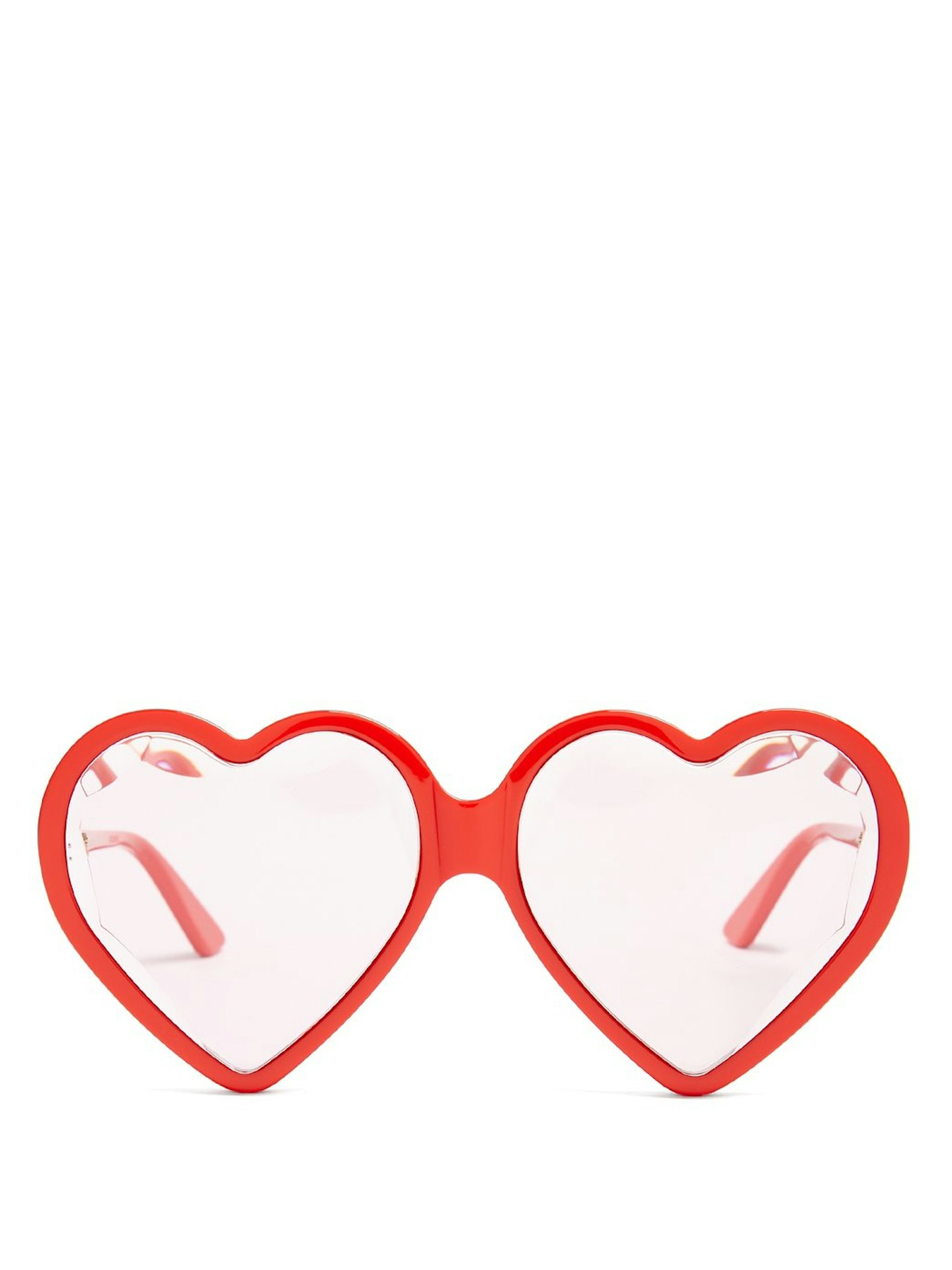 Heart-shaped frame sunglasses by Gucci, £345