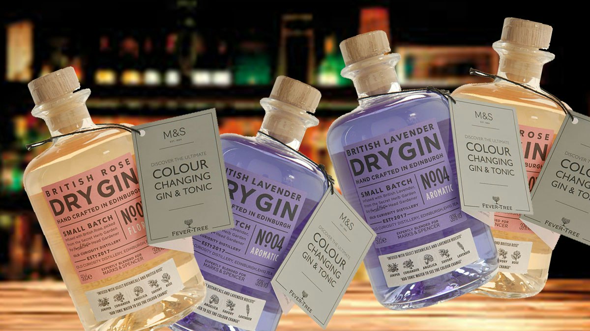 Color Code Gin You can now get colour changing gin - heat