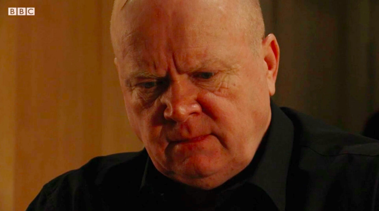 Phil Mitchell fuming